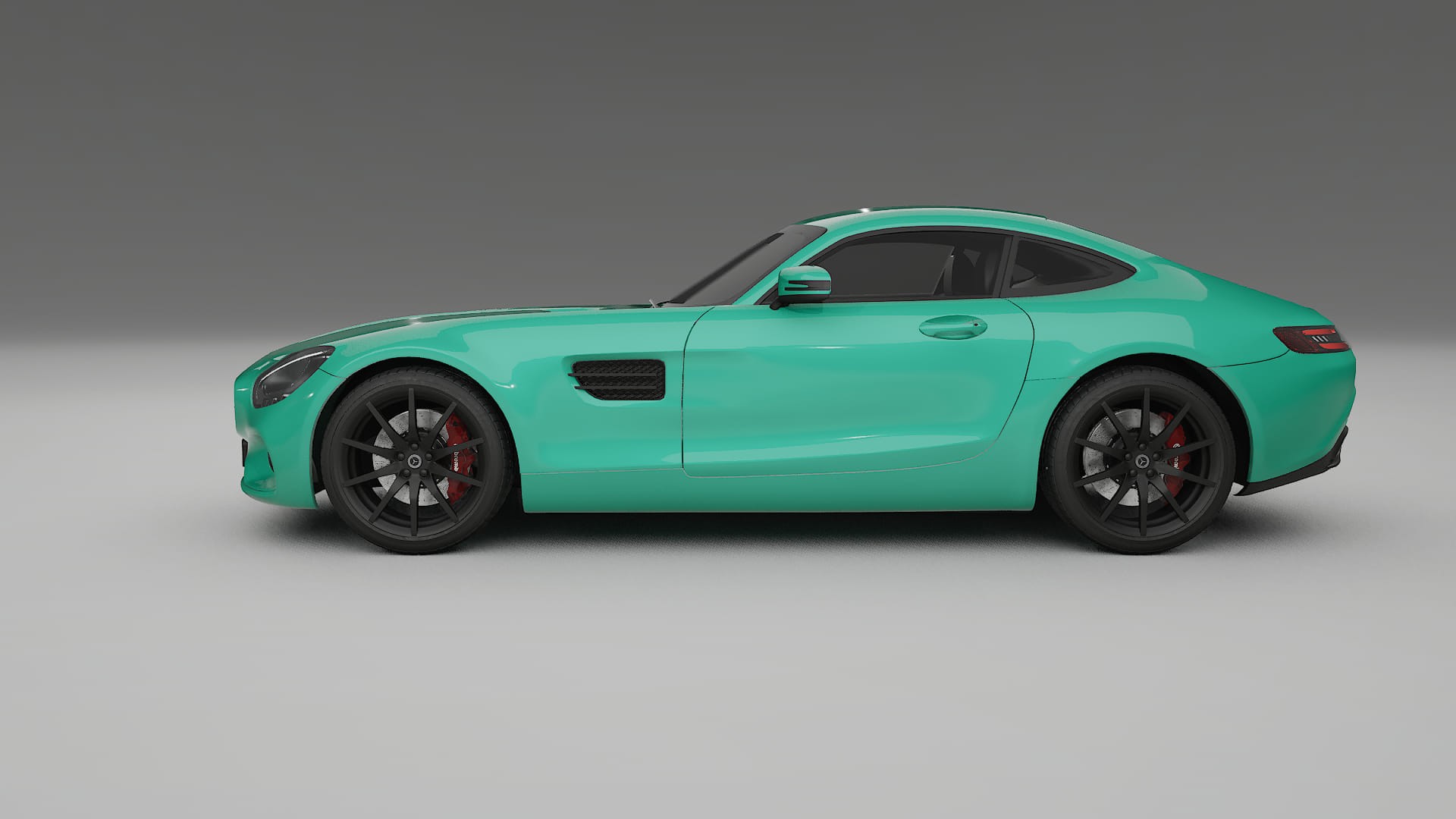 Mercedes AMG GT C190 Coupe TPU Lakbeschermingsfolie | JEWEL Kleurveranderende PPF – Volledig Voorgesneden Kit