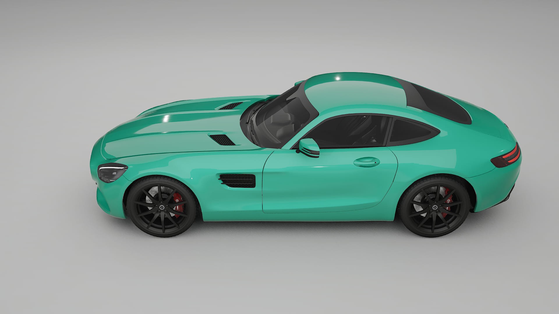 Mercedes AMG GT C190 Coupe TPU Lakbeschermingsfolie | JEWEL Kleurveranderende PPF – Volledig Voorgesneden Kit
