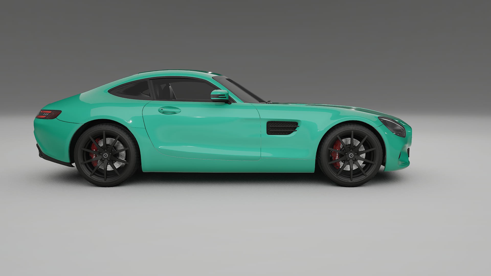 Mercedes AMG GT C190 Coupe TPU Lakbeschermingsfolie | JEWEL Kleurveranderende PPF – Volledig Voorgesneden Kit