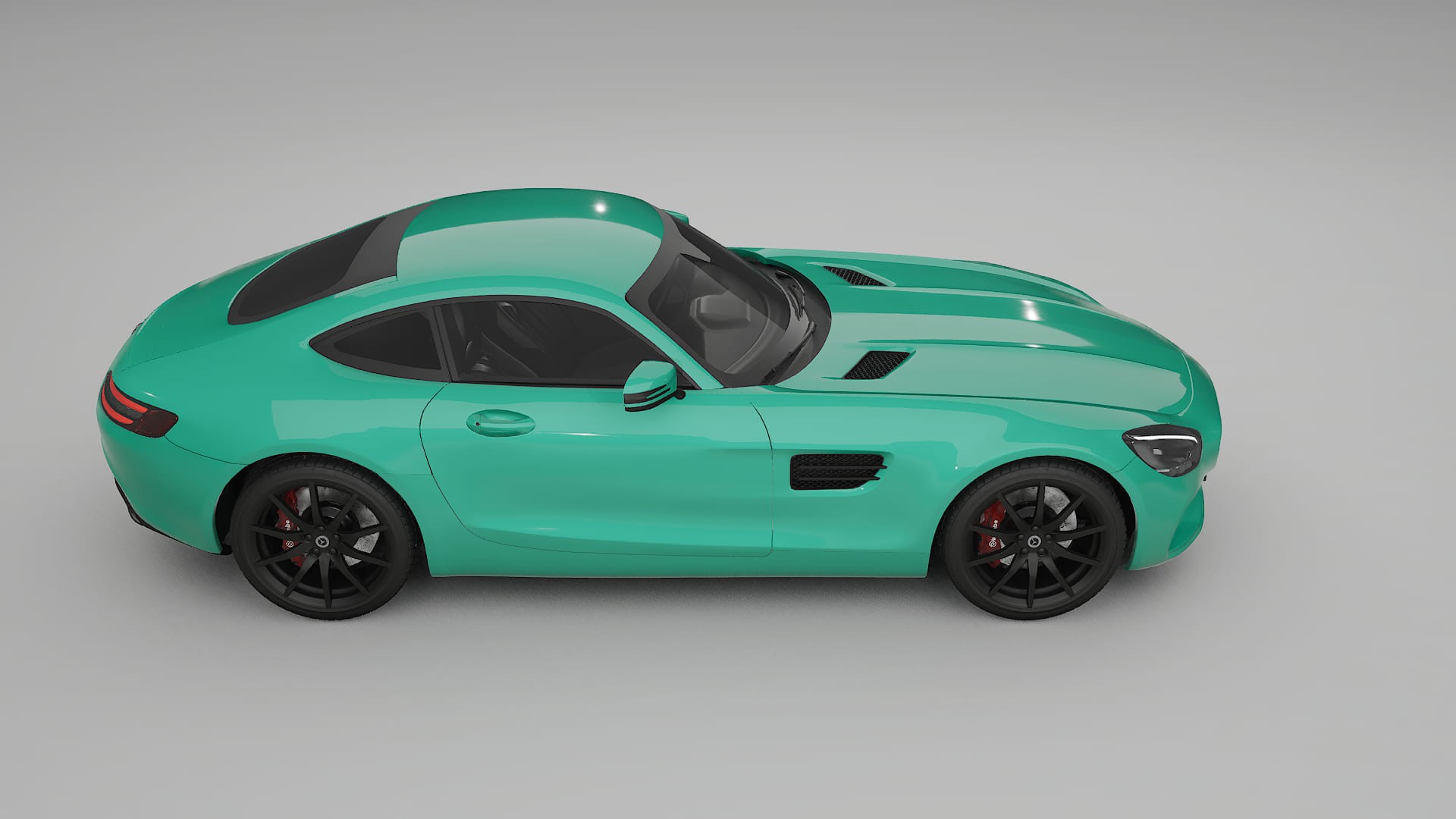 Mercedes AMG GT C190 Coupe TPU Lakbeschermingsfolie | JEWEL Kleurveranderende PPF – Volledig Voorgesneden Kit