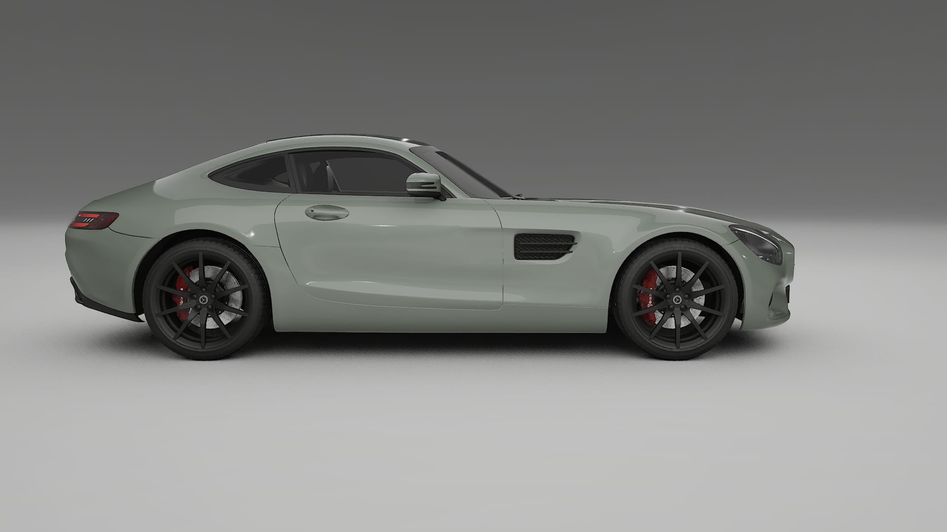 Mercedes AMG GT C190 Coupe TPU Lakbeschermingsfolie | SLATE Kleurveranderende PPF – Volledig Voorgesneden Kit