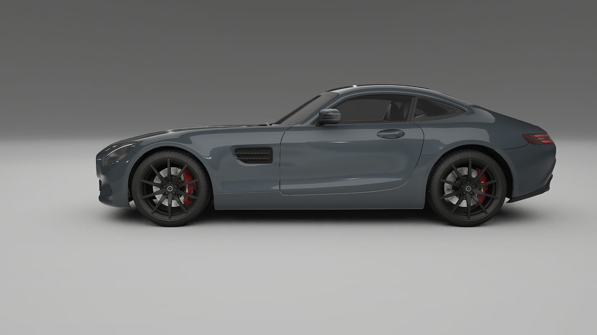 Mercedes AMG GT C190 Coupe TPU Lakbeschermingsfolie | GRANITE Kleurveranderende PPF – Volledig Voorgesneden Kit