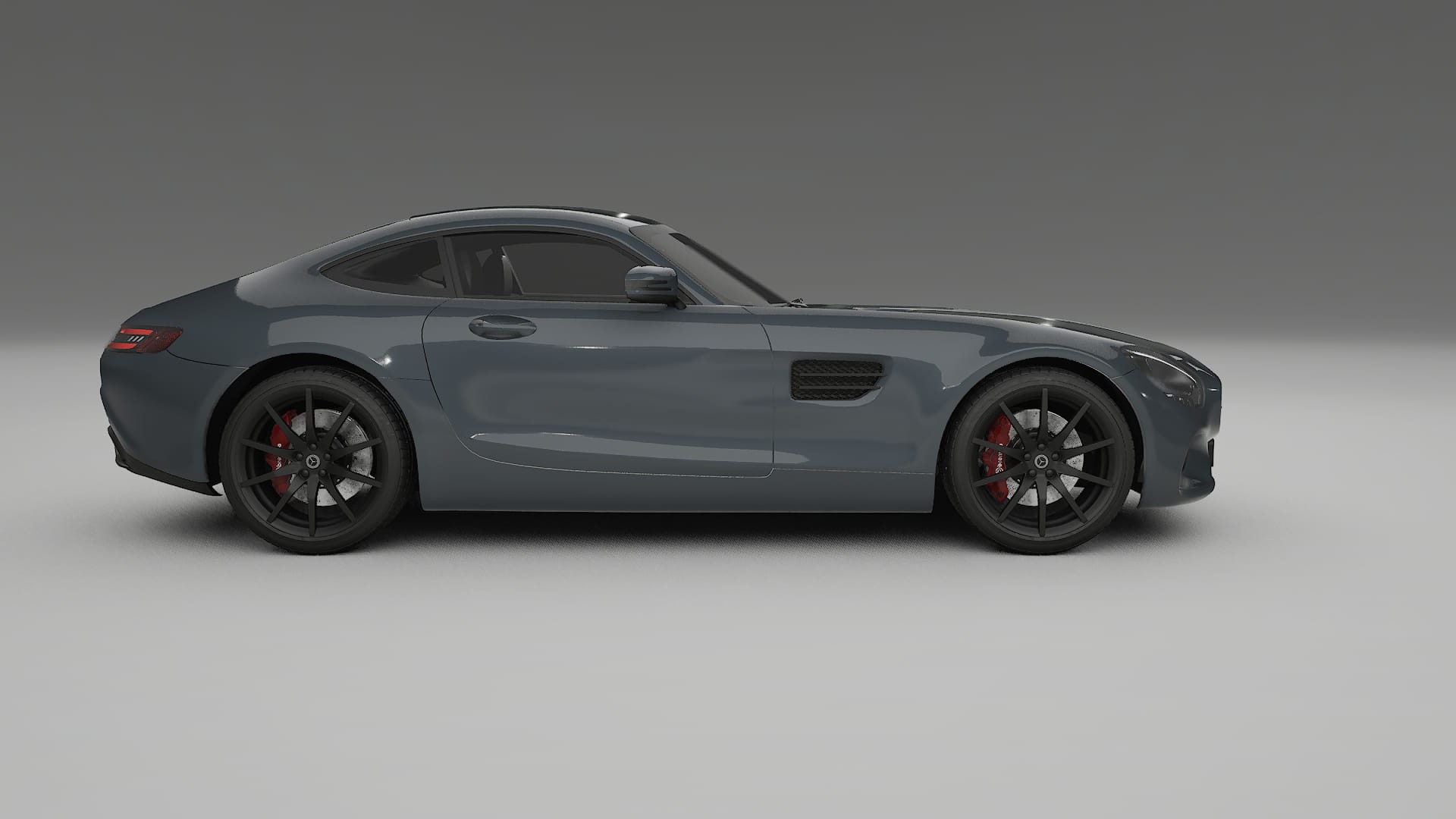 Mercedes AMG GT C190 Coupe TPU Lakbeschermingsfolie | GRANITE Kleurveranderende PPF – Volledig Voorgesneden Kit