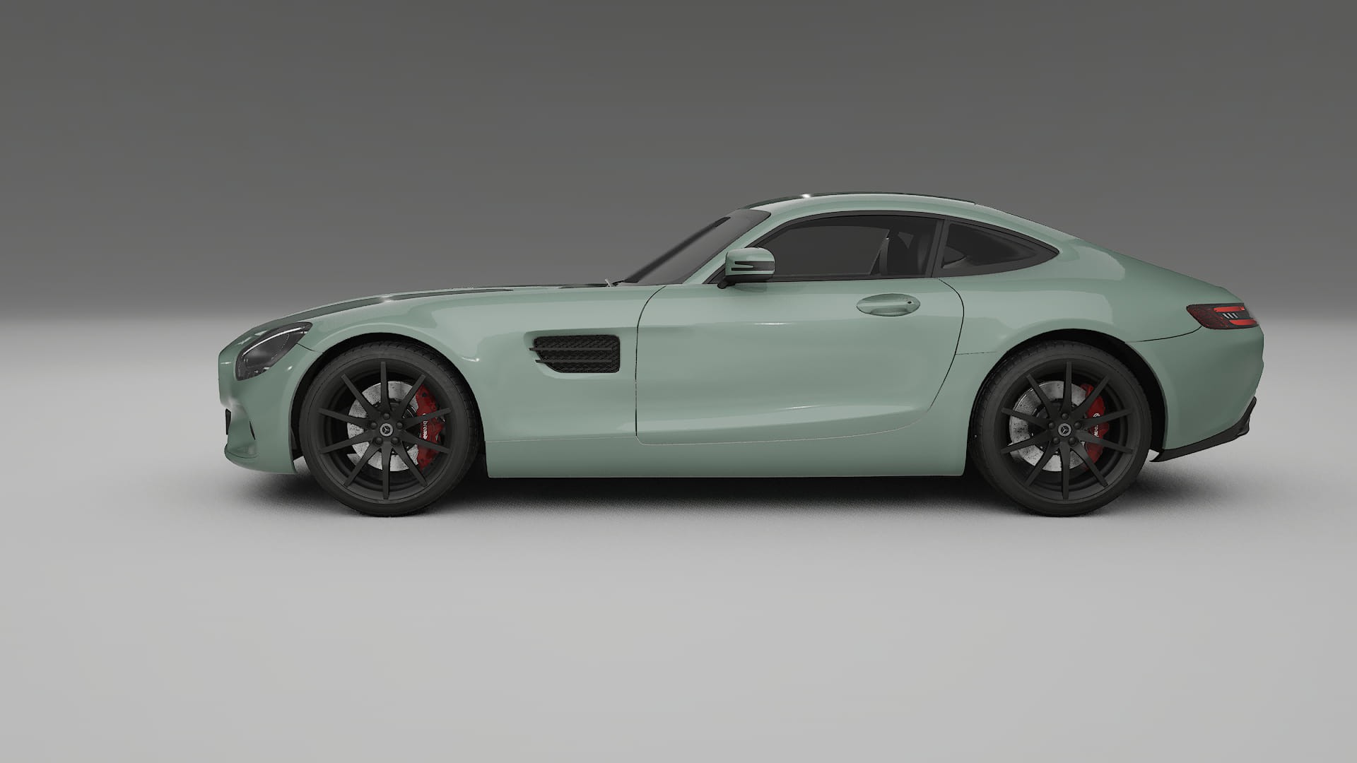 Mercedes AMG GT C190 Coupe TPU Lakbeschermingsfolie | CINDER Kleurveranderende PPF – Volledig Voorgesneden Kit