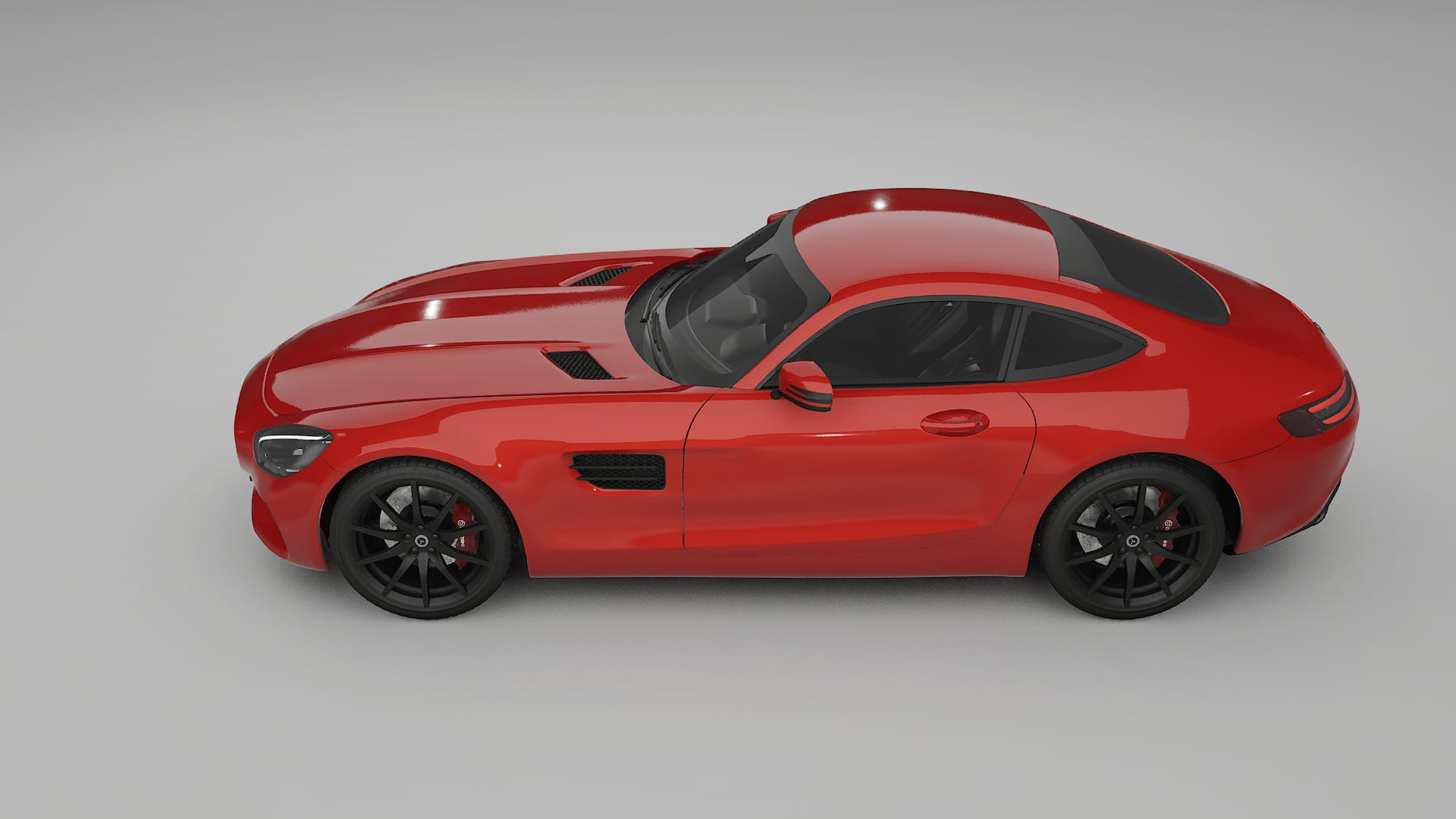 Mercedes AMG GT C190 Coupe TPU Lakbeschermingsfolie | BLAZE Kleurveranderende PPF – Volledig Voorgesneden Kit