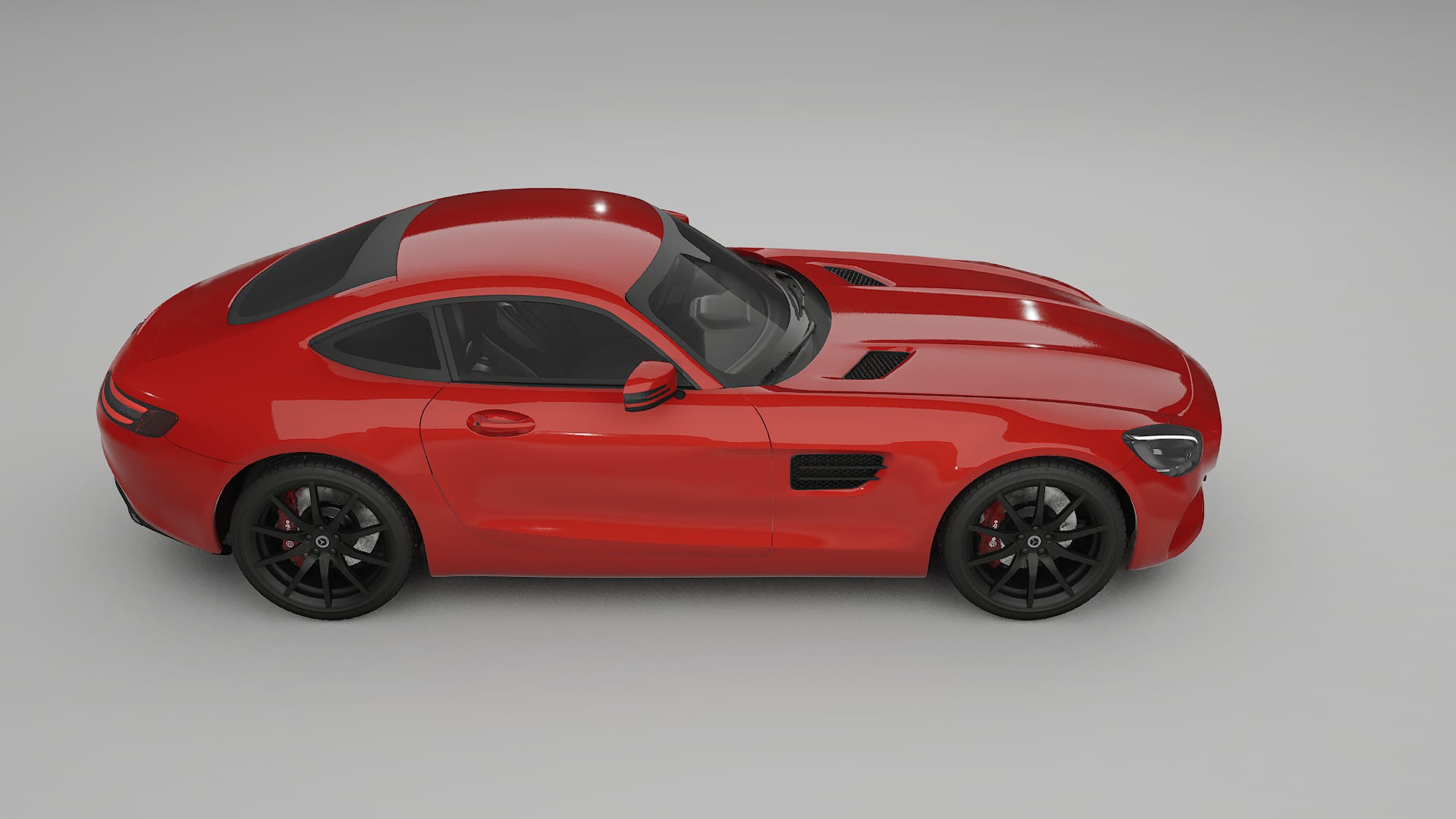 Mercedes AMG GT C190 Coupe TPU Lakbeschermingsfolie | BLAZE Kleurveranderende PPF – Volledig Voorgesneden Kit