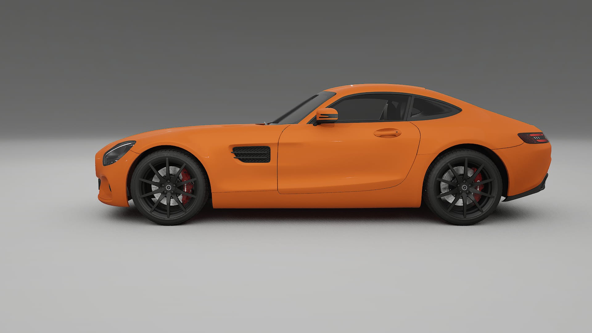 Mercedes AMG GT C190 Coupe TPU Lakbeschermingsfolie | ROCKET Kleurveranderende PPF – Volledig Voorgesneden Kit