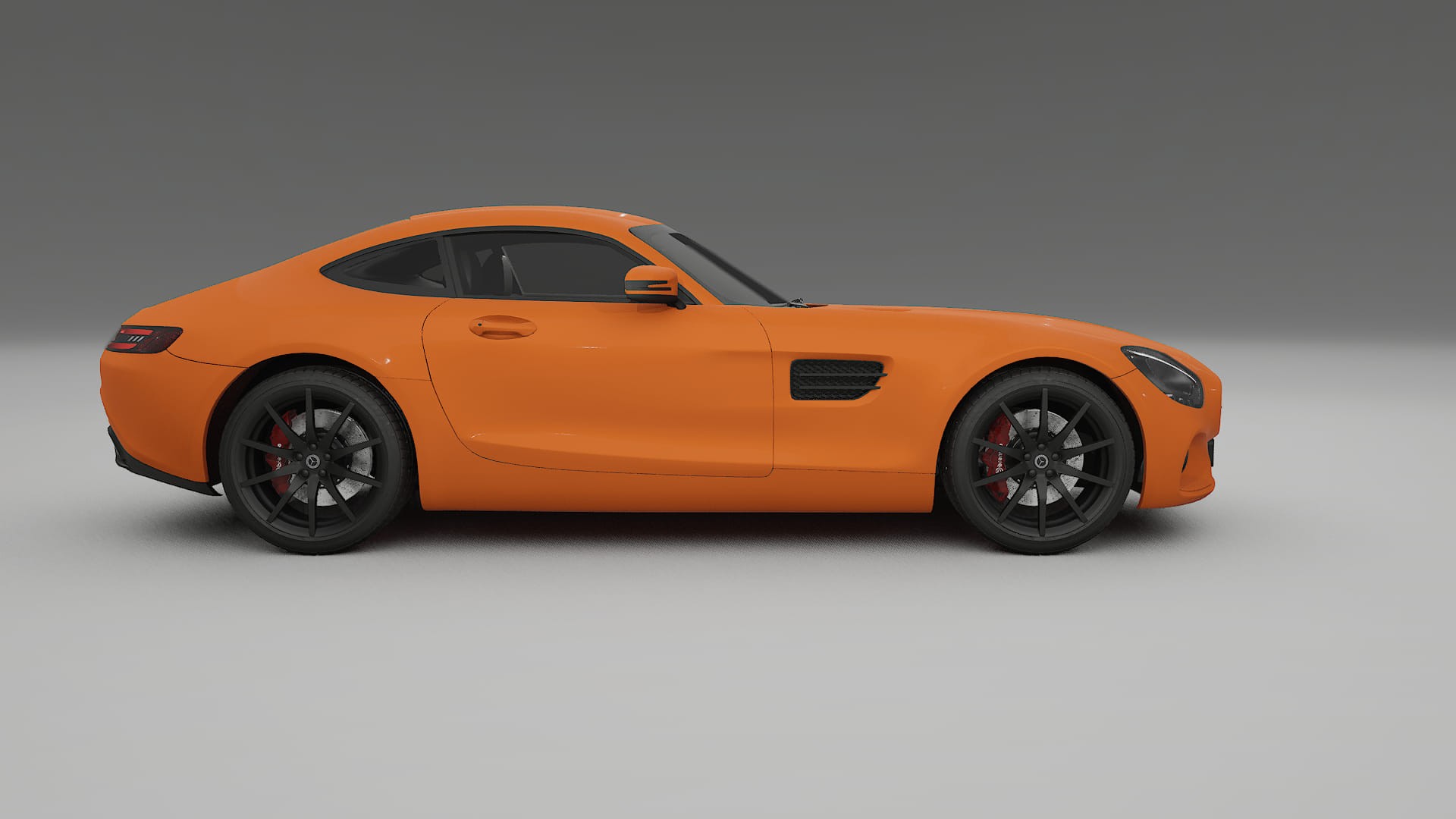 Mercedes AMG GT C190 Coupe TPU Lakbeschermingsfolie | ROCKET Kleurveranderende PPF – Volledig Voorgesneden Kit
