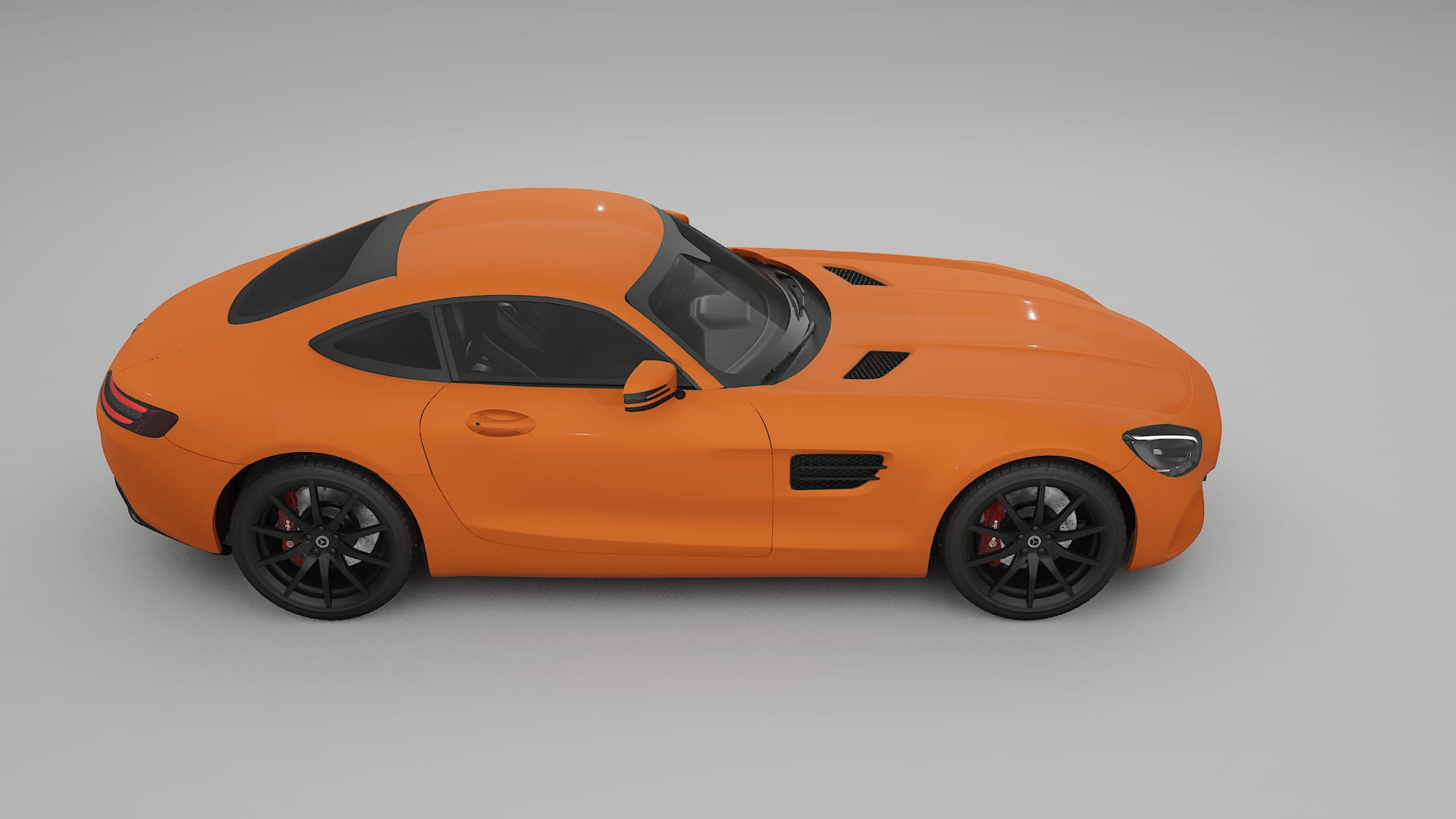 Mercedes AMG GT C190 Coupe TPU Lakbeschermingsfolie | ROCKET Kleurveranderende PPF – Volledig Voorgesneden Kit