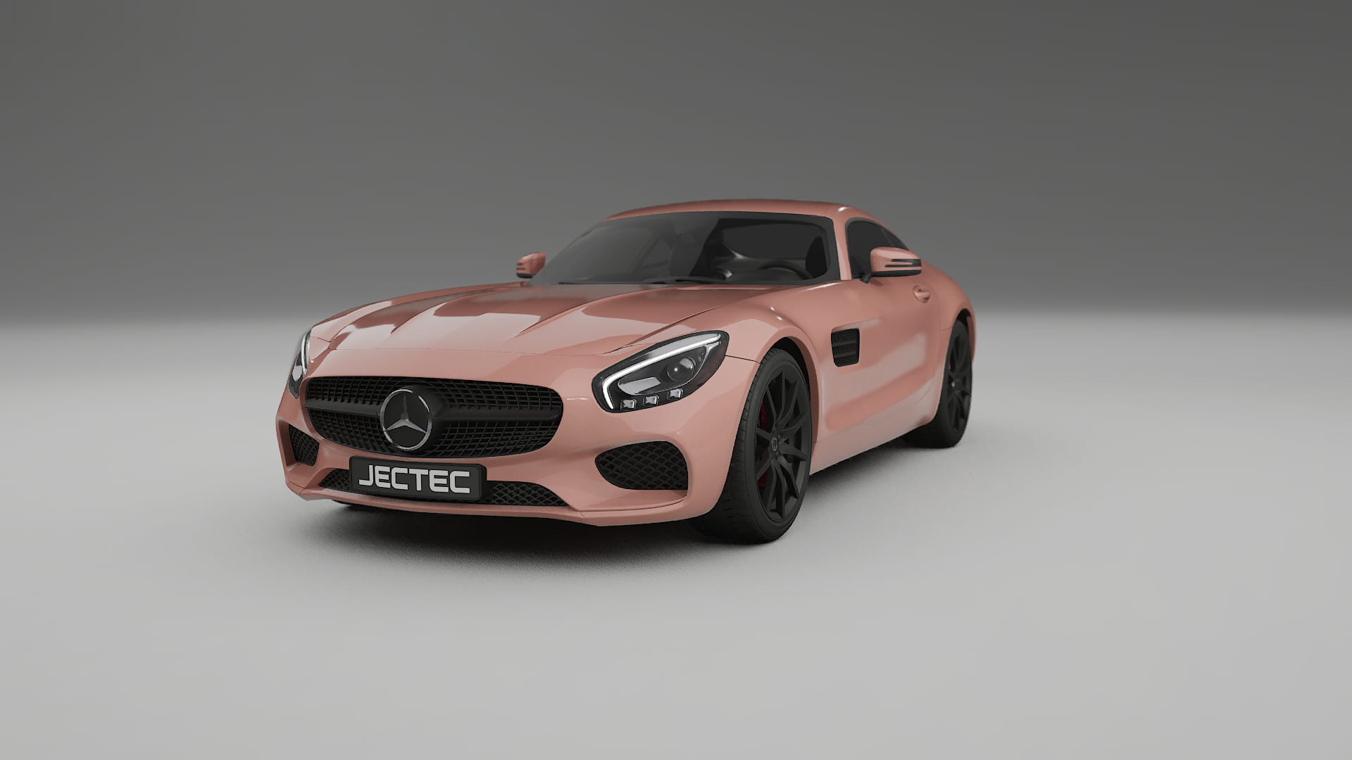 Mercedes AMG GT C190 Coupe TPU Lakbeschermingsfolie | BLUSH Kleurveranderende PPF – Volledig Voorgesneden Kit