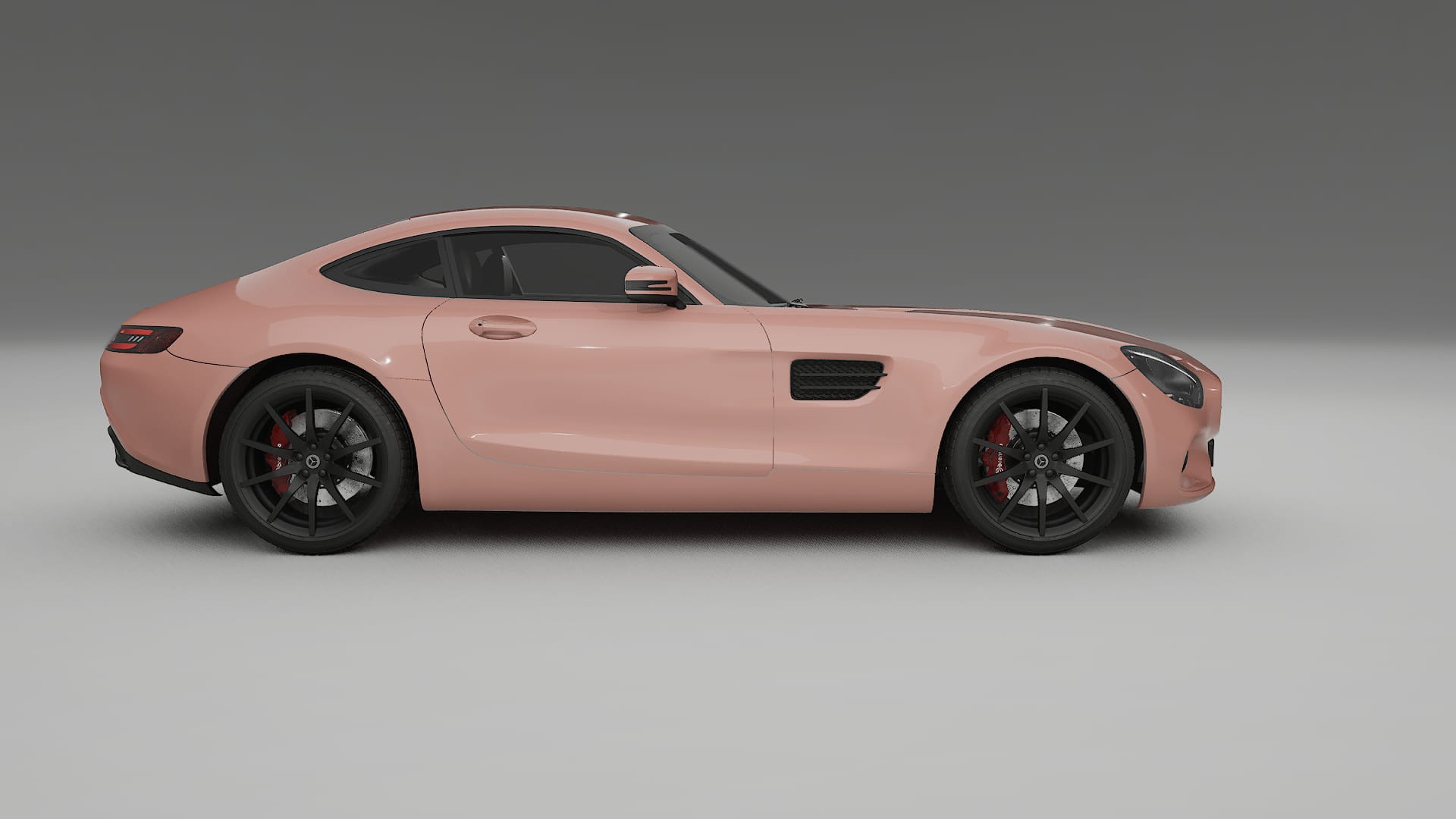 Mercedes AMG GT C190 Coupe TPU Lakbeschermingsfolie | BLUSH Kleurveranderende PPF – Volledig Voorgesneden Kit