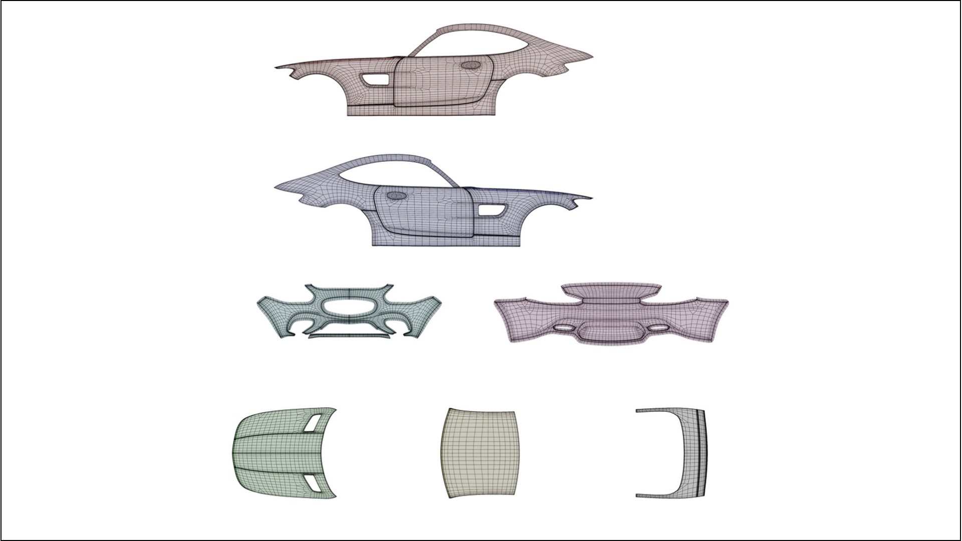 Mercedes AMG GT C190 Coupe TPU Lakbeschermingsfolie | SAND Kleurveranderende PPF – Volledig Voorgesneden Kit