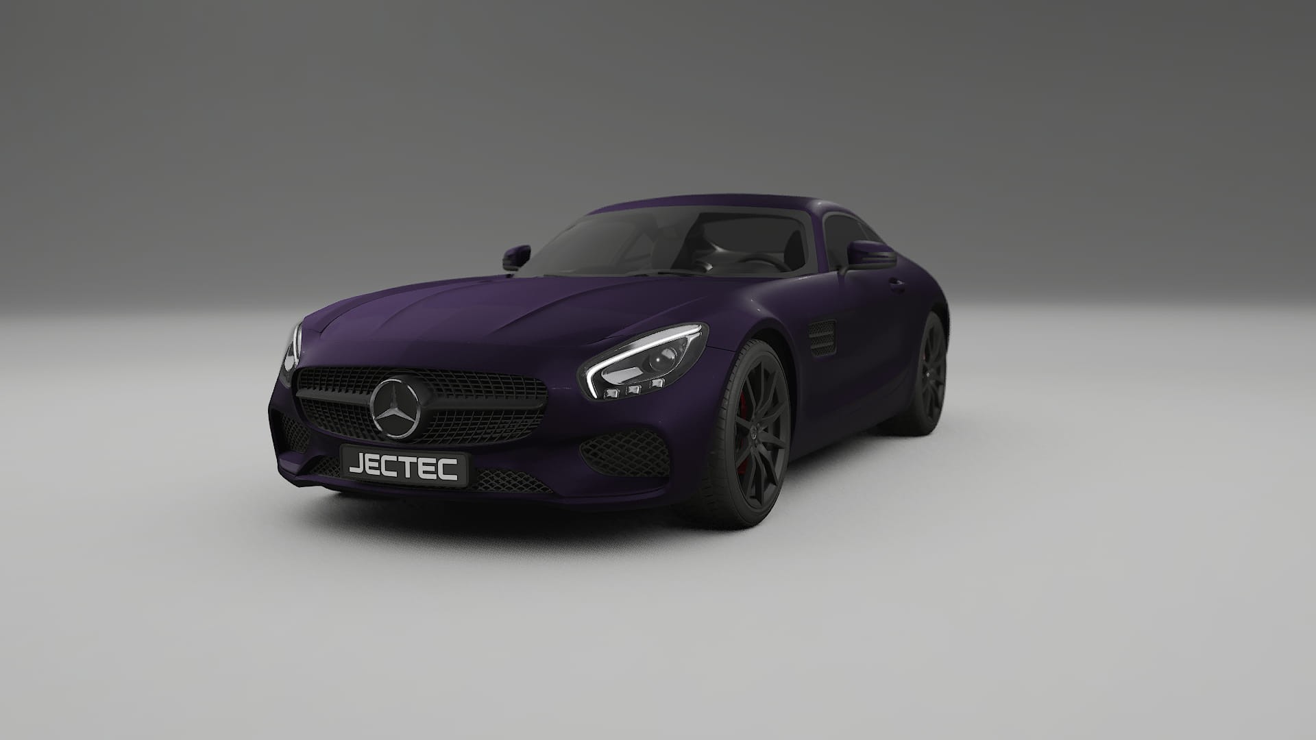 Mercedes AMG GT C190 Coupe TPU Lakbeschermingsfolie | VIOLET Kleurveranderende PPF – Volledig Voorgesneden Kit
