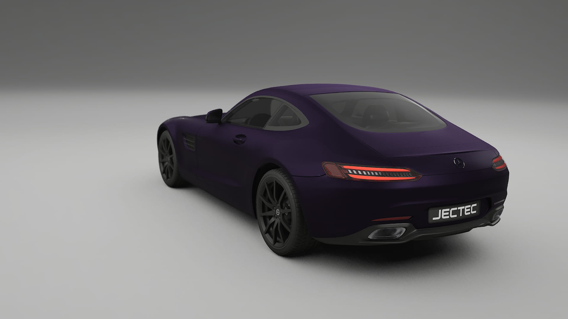Mercedes AMG GT C190 Coupe TPU Lakbeschermingsfolie | VIOLET Kleurveranderende PPF – Volledig Voorgesneden Kit