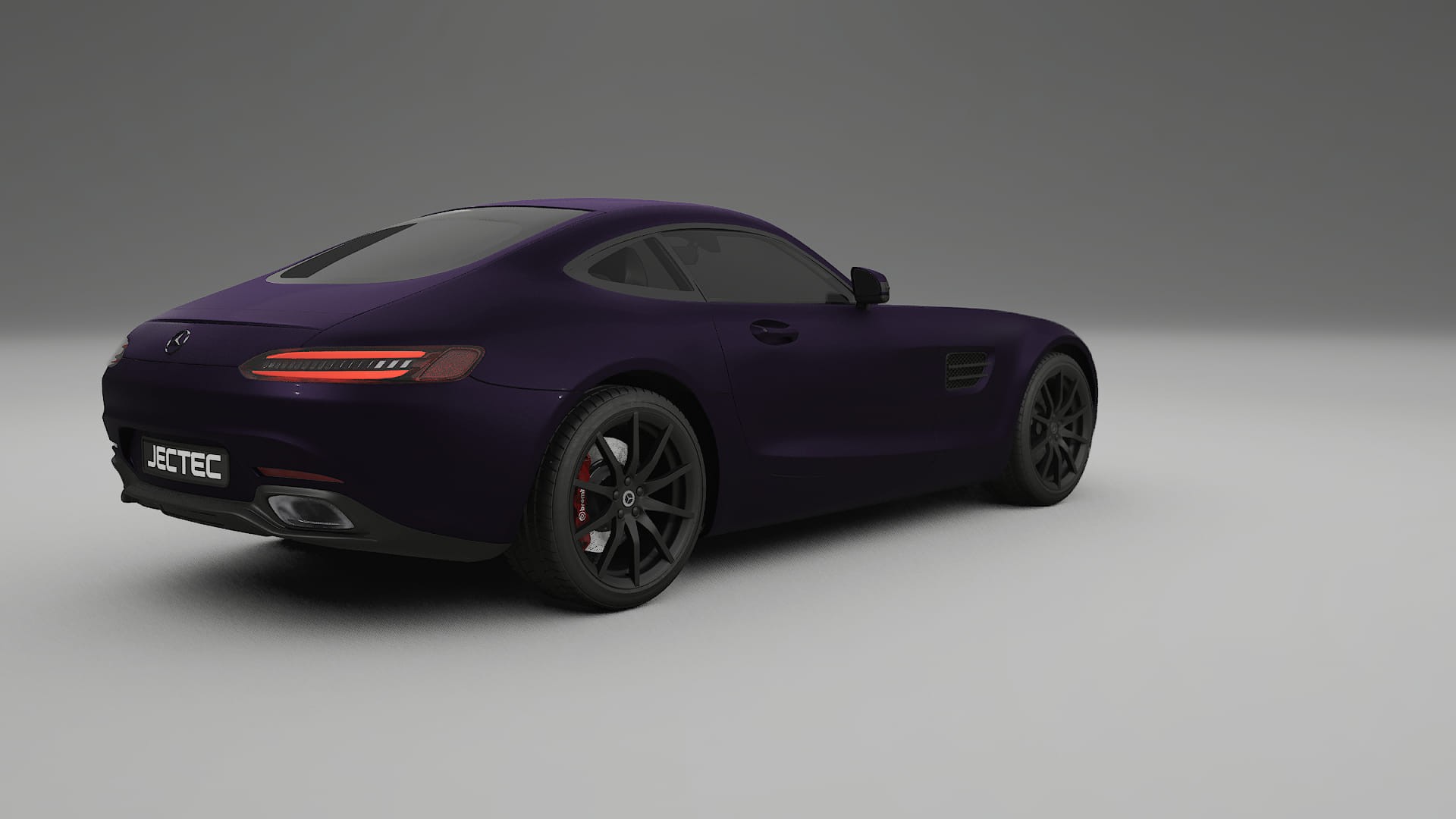 Mercedes AMG GT C190 Coupe TPU Lakbeschermingsfolie | VIOLET Kleurveranderende PPF – Volledig Voorgesneden Kit
