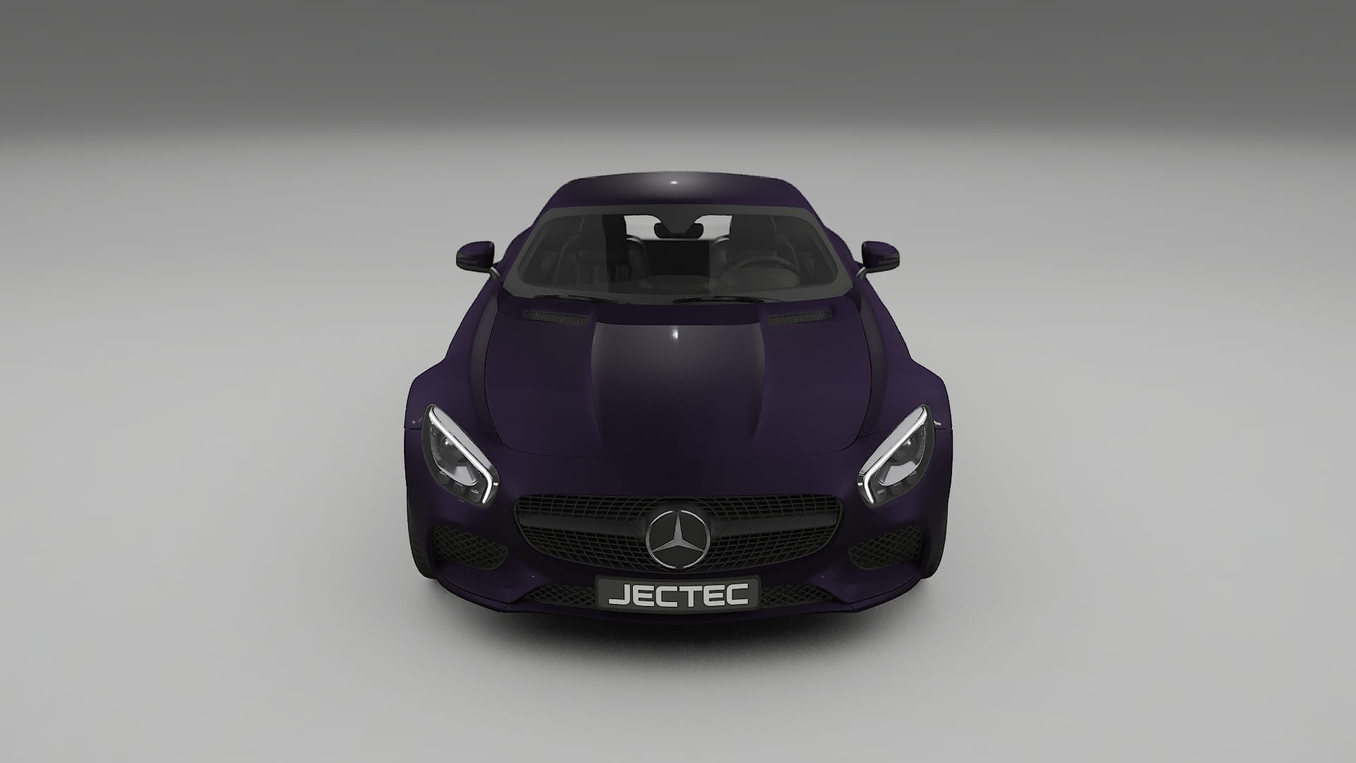 Mercedes AMG GT C190 Coupe TPU Lakbeschermingsfolie | VIOLET Kleurveranderende PPF – Volledig Voorgesneden Kit