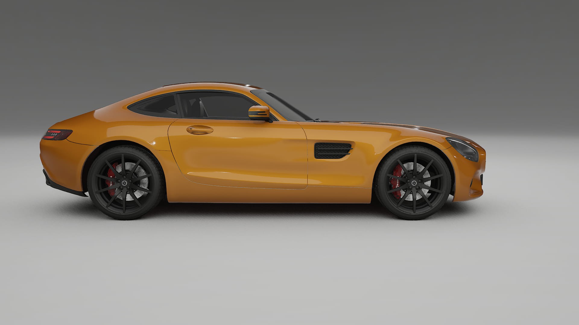 Mercedes AMG GT C190 Coupe TPU Lakbeschermingsfolie | DAISY Kleurveranderende PPF – Volledig Voorgesneden Kit