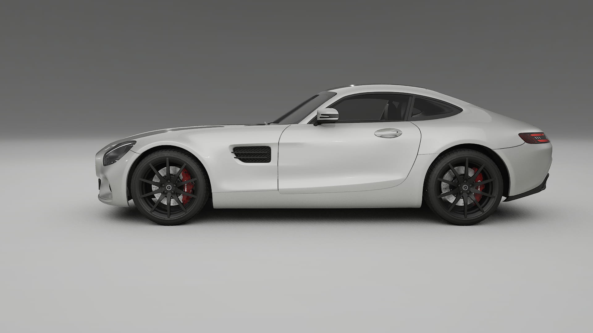Mercedes AMG GT C190 Coupe TPU Lakbeschermingsfolie | PEARL Kleurveranderende PPF – Volledig Voorgesneden Kit