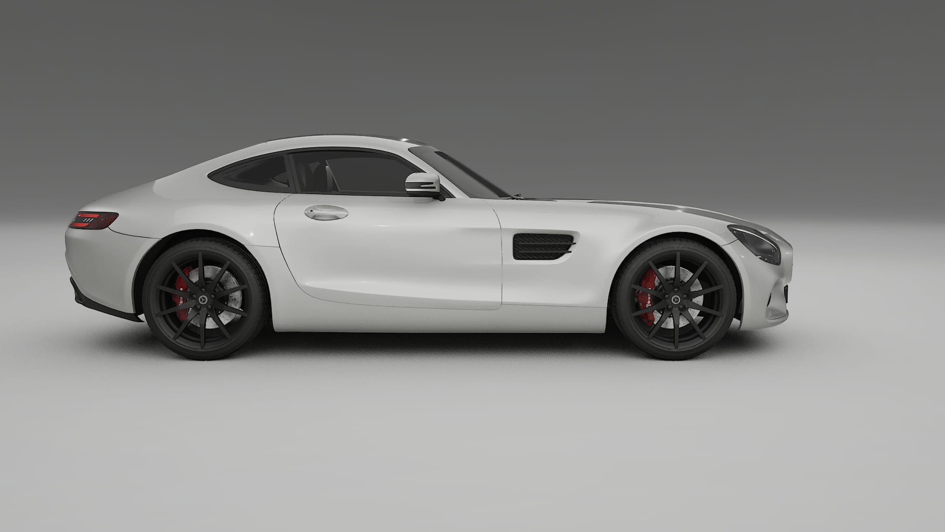 Mercedes AMG GT C190 Coupe TPU Lakbeschermingsfolie | PEARL Kleurveranderende PPF – Volledig Voorgesneden Kit