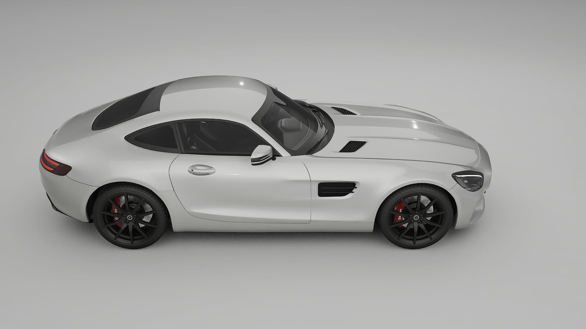 Mercedes AMG GT C190 Coupe TPU Lakbeschermingsfolie | PEARL Kleurveranderende PPF – Volledig Voorgesneden Kit