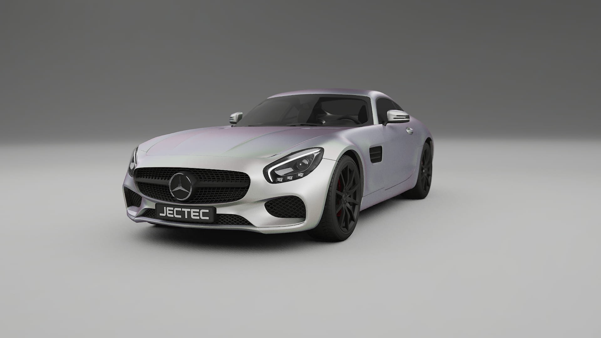 Mercedes AMG GT C190 Coupe TPU Lakbeschermingsfolie | NEBULA Kleurveranderende PPF – Volledig Voorgesneden Kit