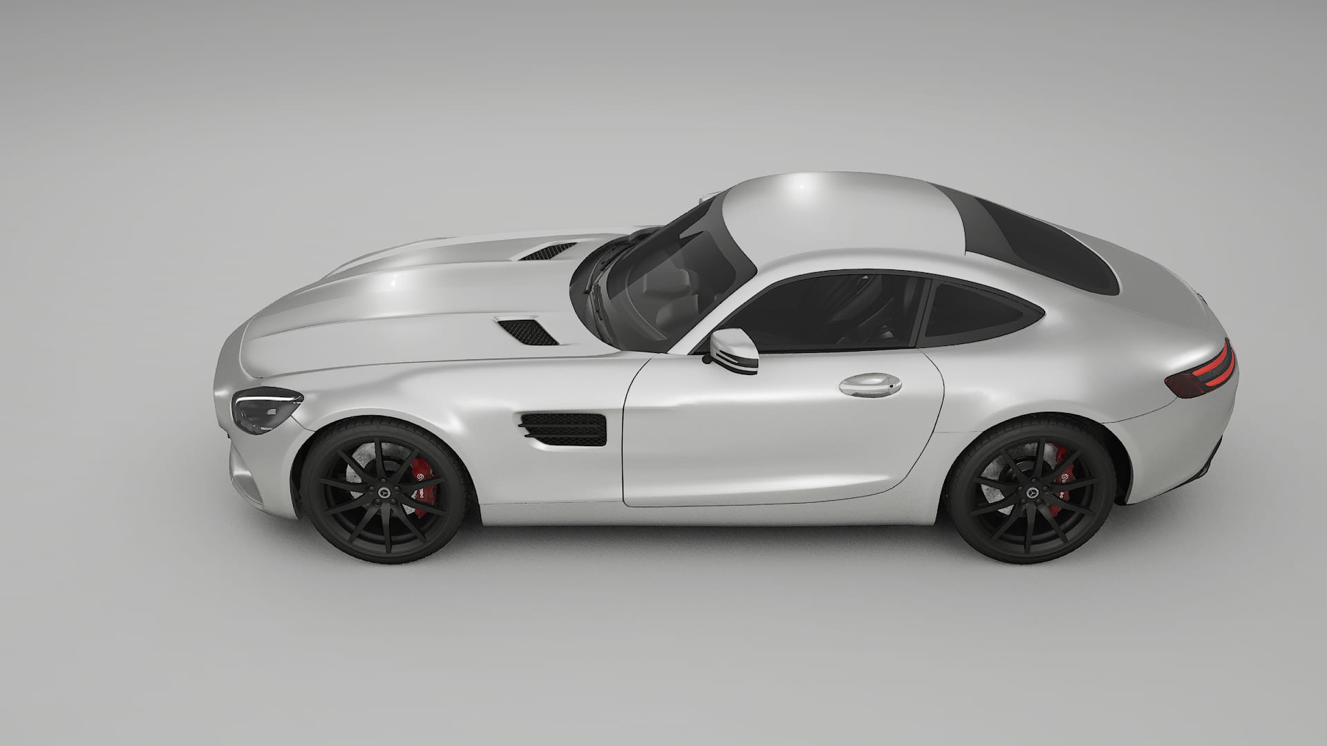 Mercedes AMG GT C190 Coupe TPU Lakbeschermingsfolie | OPAL Kleurveranderende PPF – Volledig Voorgesneden Kit