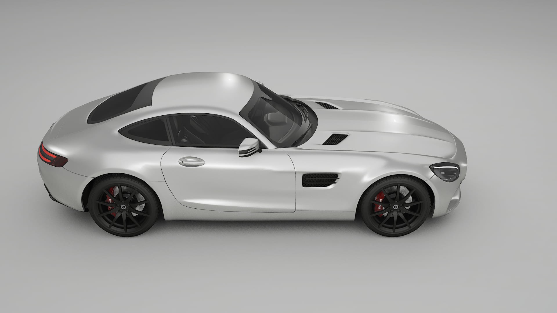 Mercedes AMG GT C190 Coupe TPU Lakbeschermingsfolie | OPAL Kleurveranderende PPF – Volledig Voorgesneden Kit