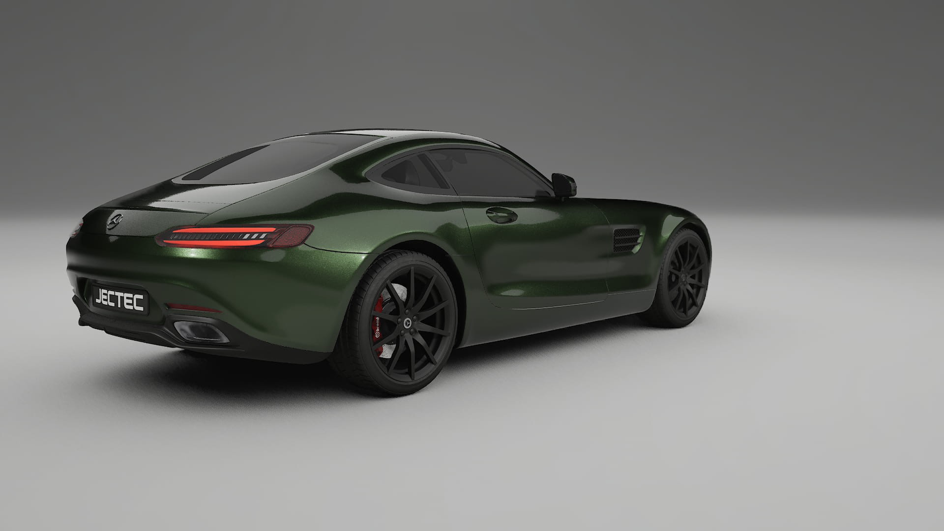 Mercedes AMG GT C190 Coupe TPU Lakbeschermingsfolie | LAGOON Kleurveranderende PPF – Volledig Voorgesneden Kit