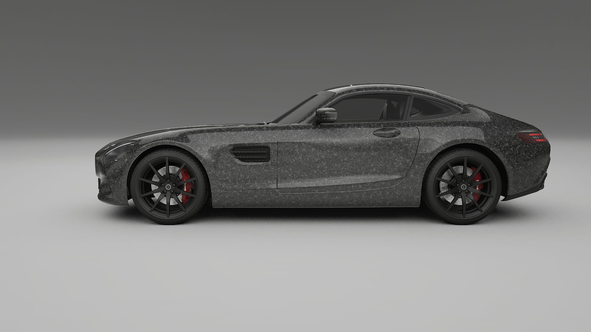 Mercedes AMG GT C190 Coupe TPU Lakbeschermingsfolie | FORGED S Kleurveranderende PPF – Volledig Voorgesneden Kit