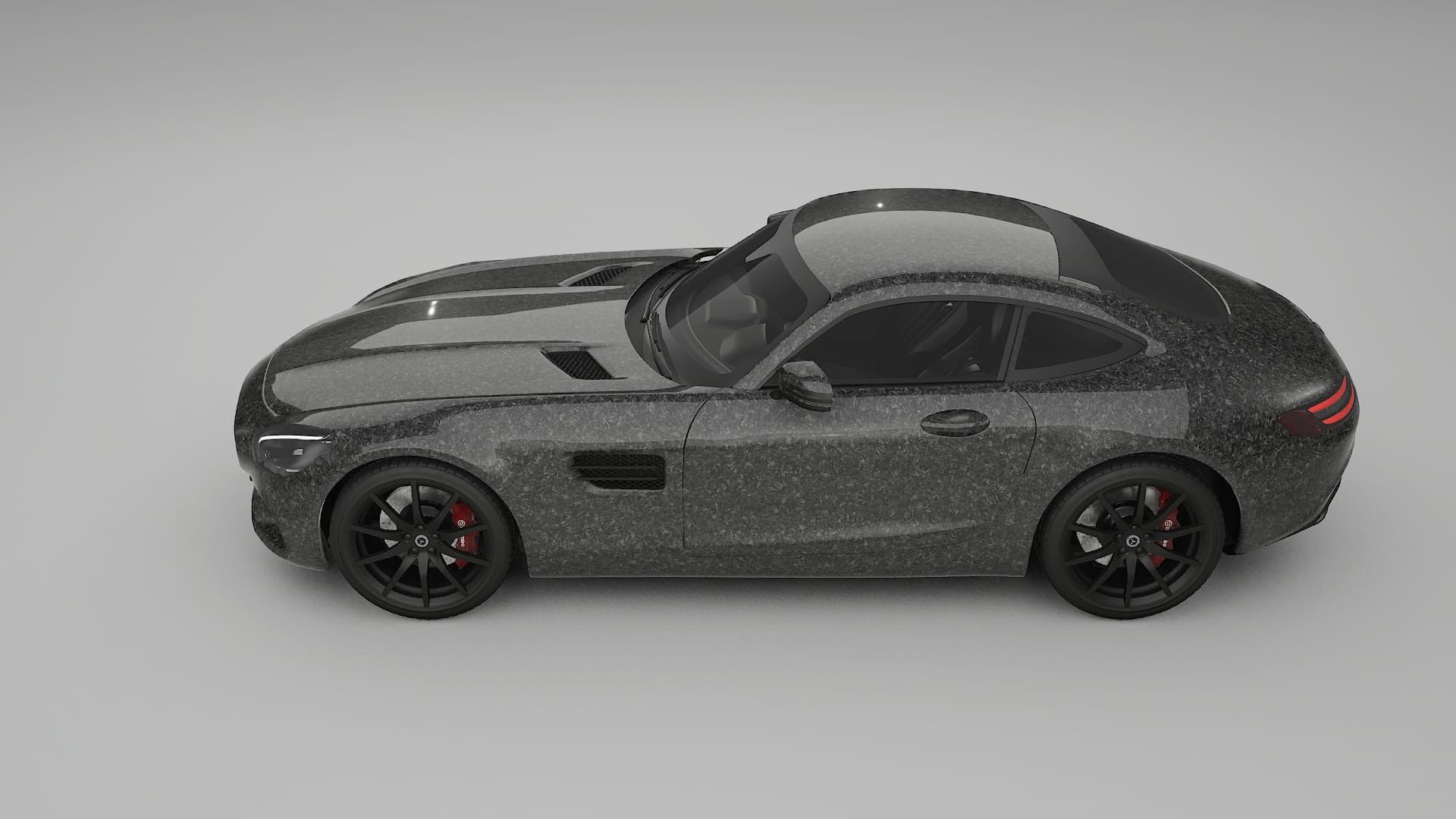 Mercedes AMG GT C190 Coupe TPU Lakbeschermingsfolie | FORGED S Kleurveranderende PPF – Volledig Voorgesneden Kit