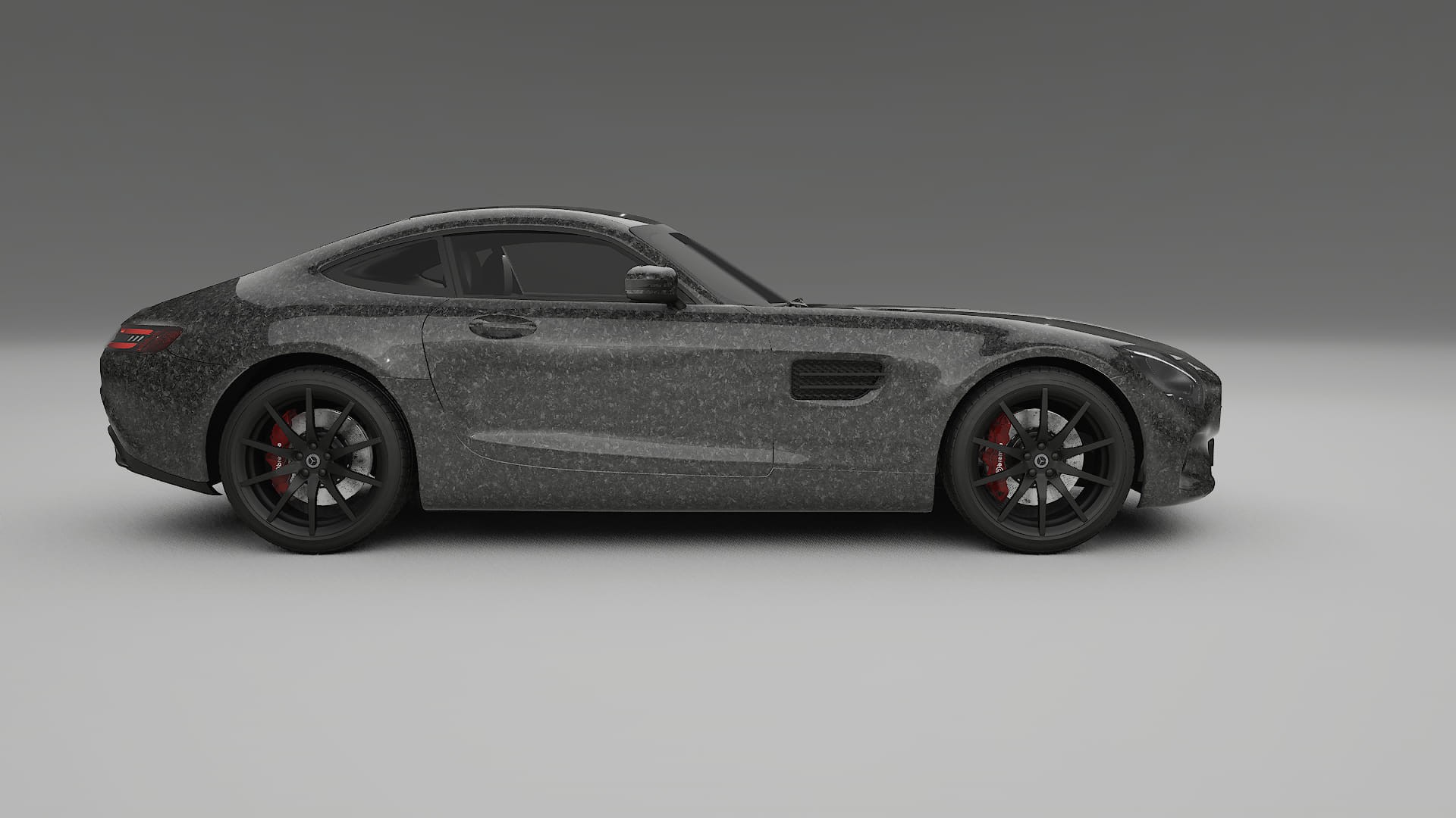 Mercedes AMG GT C190 Coupe TPU Lakbeschermingsfolie | FORGED S Kleurveranderende PPF – Volledig Voorgesneden Kit