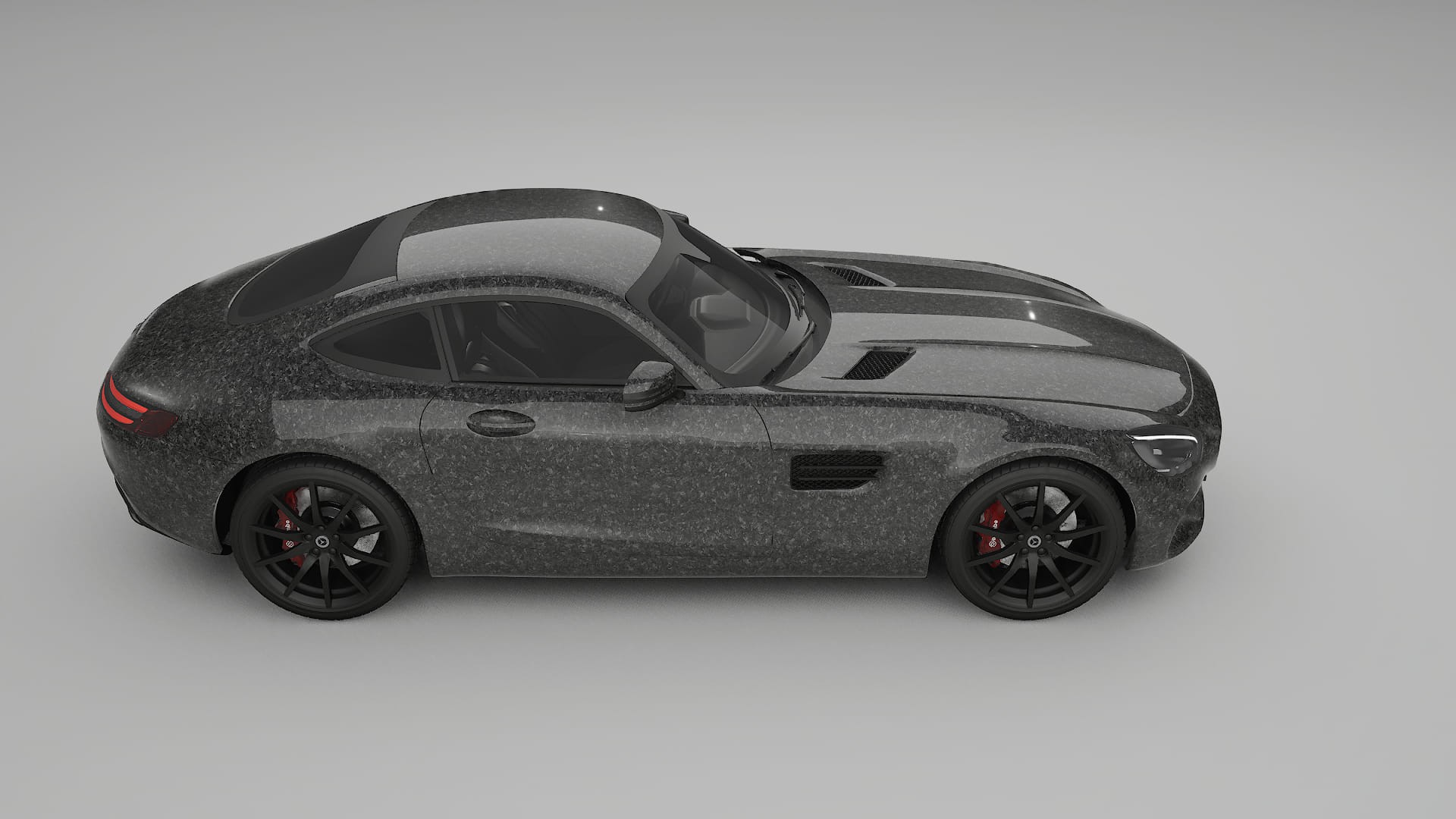 Mercedes AMG GT C190 Coupe TPU Lakbeschermingsfolie | FORGED S Kleurveranderende PPF – Volledig Voorgesneden Kit