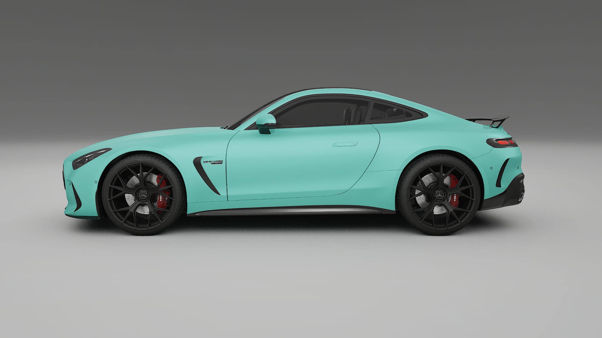 Mercedes AMG GT Coupe C192 TPU Lakbeschermingsfolie | FROST Kleurveranderende PPF – Volledig Voorgesneden Kit