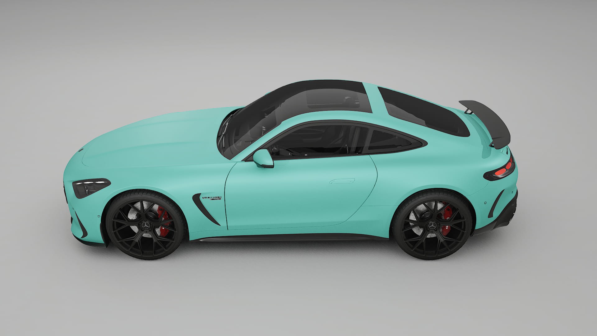 Mercedes AMG GT Coupe C192 TPU Lakbeschermingsfolie | FROST Kleurveranderende PPF – Volledig Voorgesneden Kit