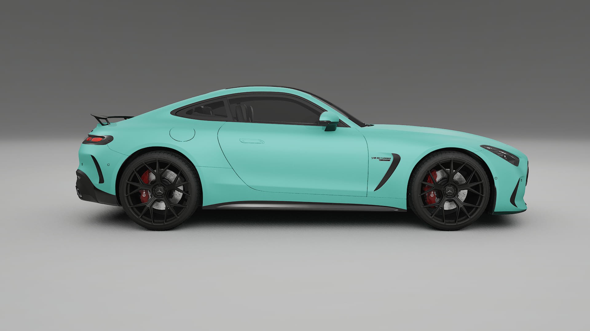 Mercedes AMG GT Coupe C192 TPU Lakbeschermingsfolie | FROST Kleurveranderende PPF – Volledig Voorgesneden Kit