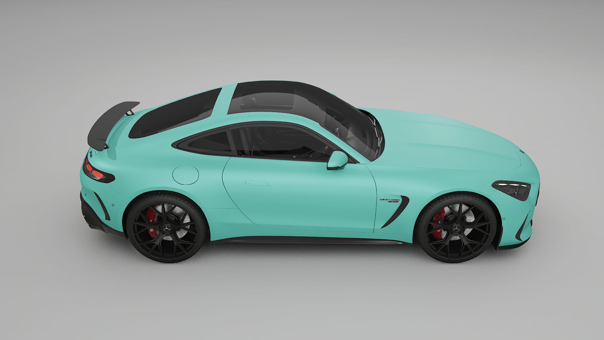 Mercedes AMG GT Coupe C192 TPU Lakbeschermingsfolie | FROST Kleurveranderende PPF – Volledig Voorgesneden Kit