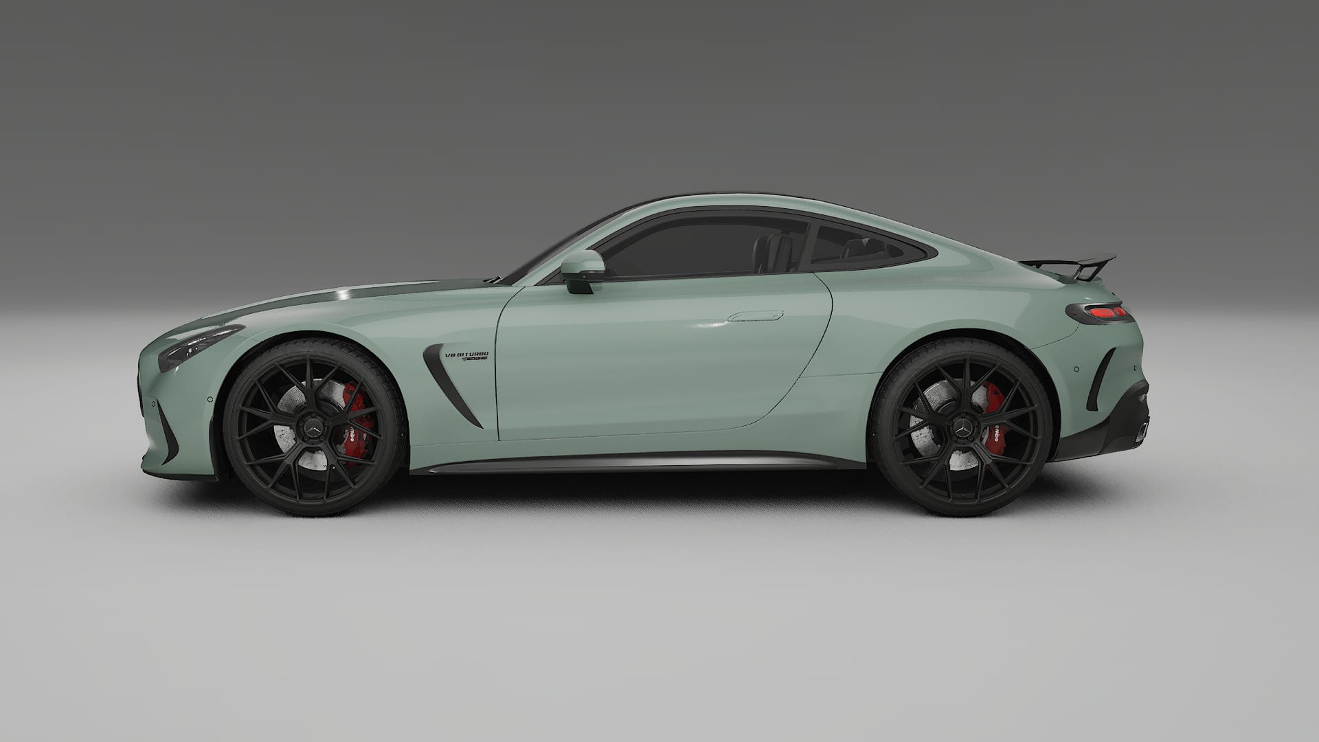 Mercedes AMG GT Coupe C192 TPU Lakbeschermingsfolie | CINDER Kleurveranderende PPF – Volledig Voorgesneden Kit