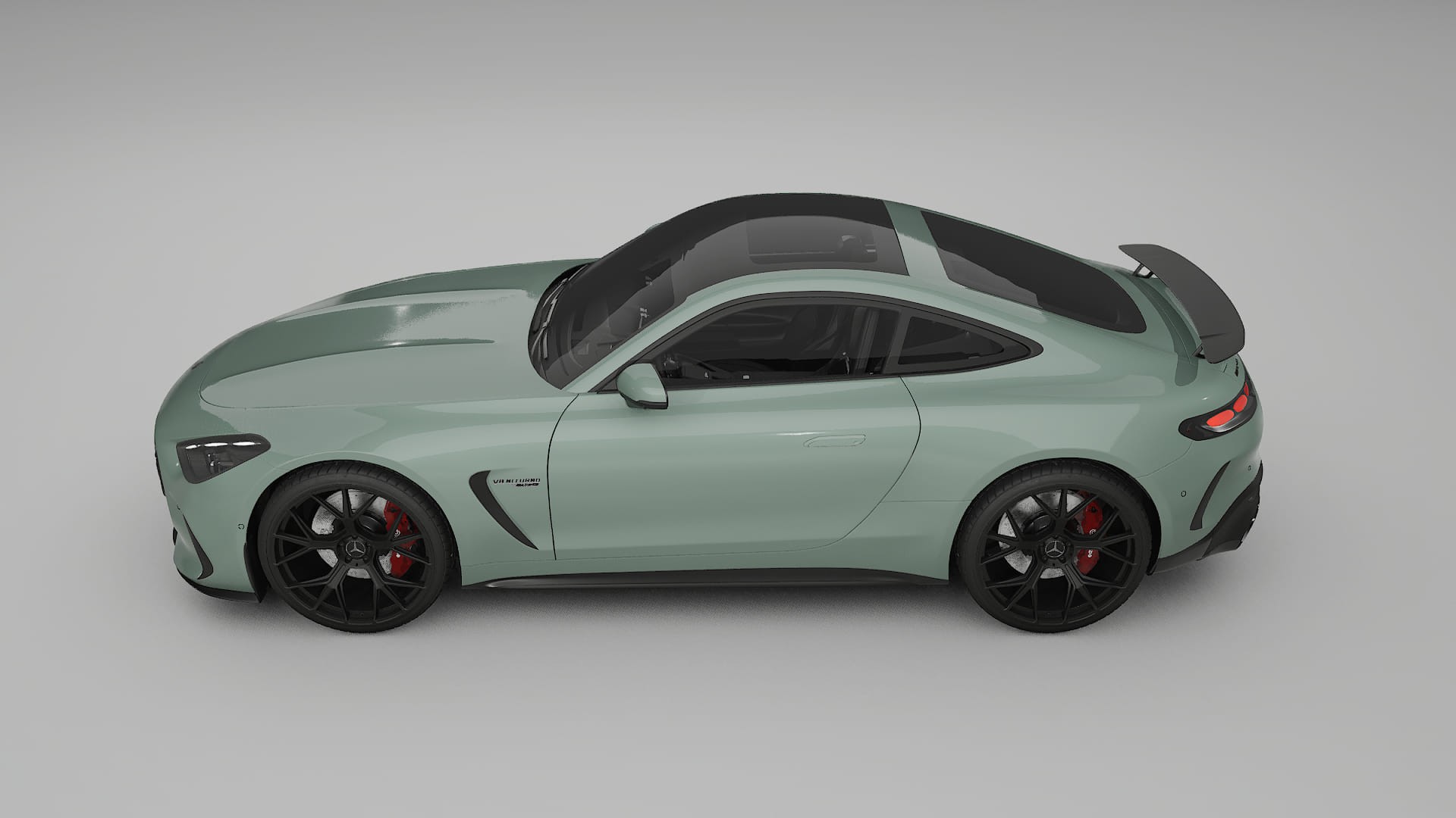 Mercedes AMG GT Coupe C192 TPU Lakbeschermingsfolie | CINDER Kleurveranderende PPF – Volledig Voorgesneden Kit