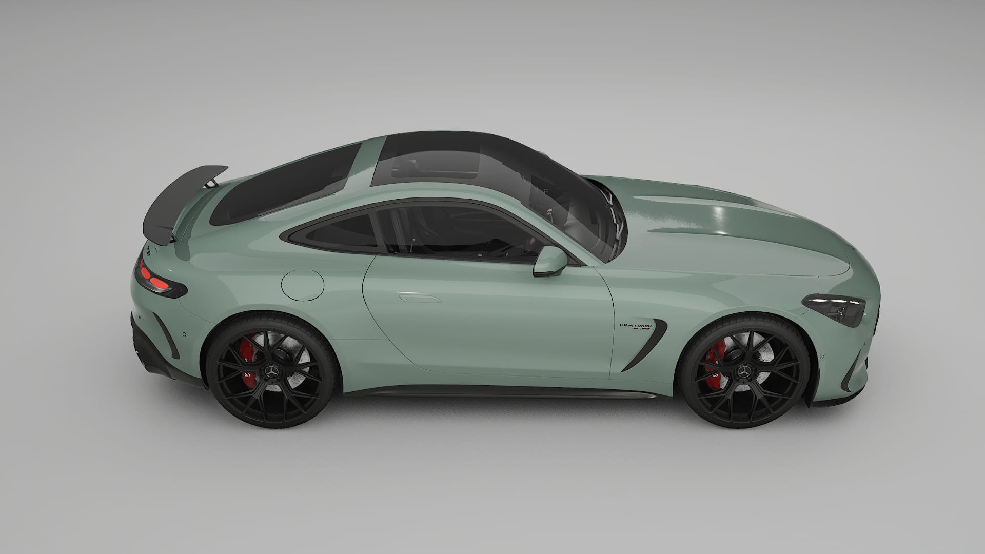 Mercedes AMG GT Coupe C192 TPU Lakbeschermingsfolie | CINDER Kleurveranderende PPF – Volledig Voorgesneden Kit