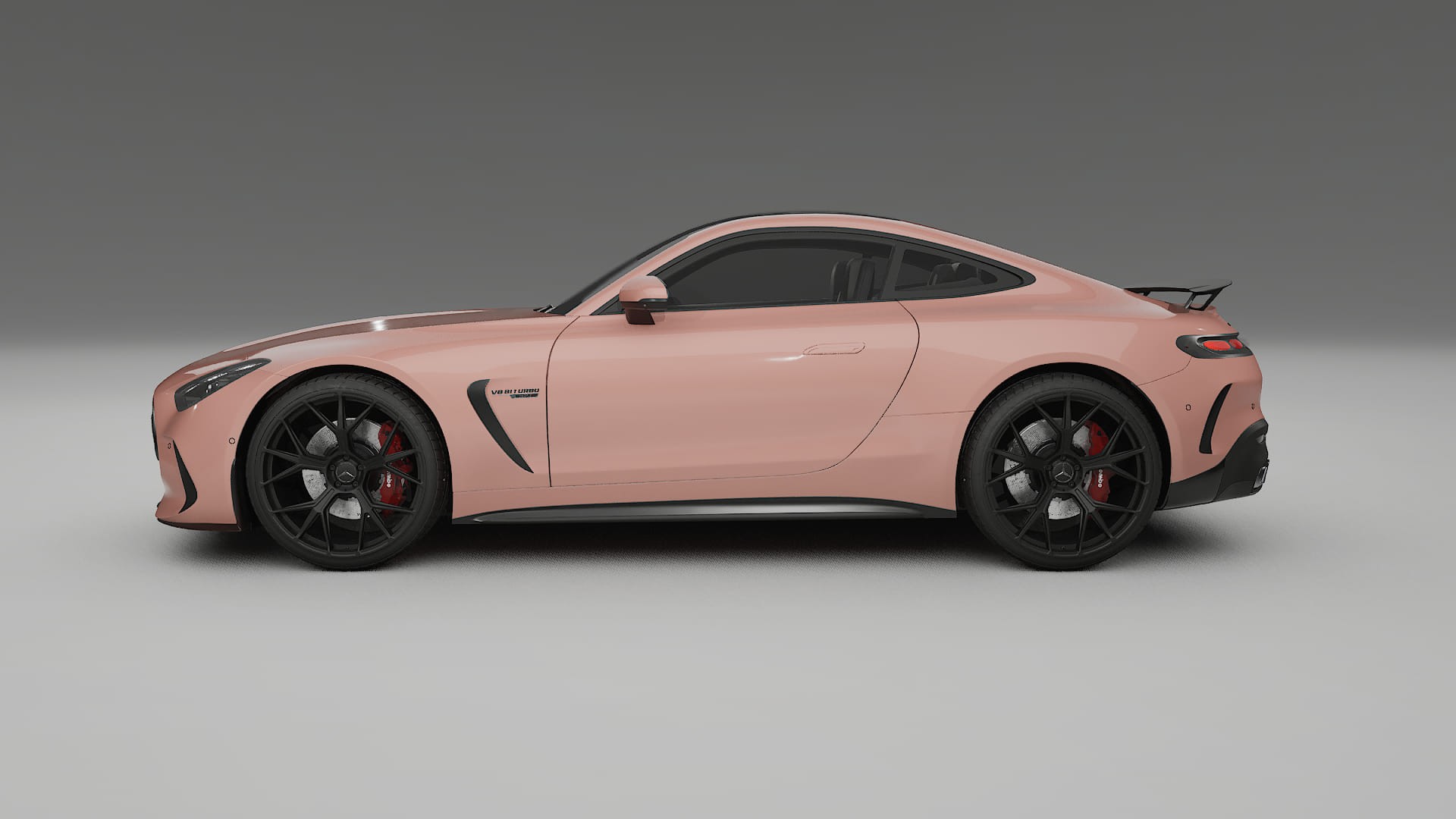 Mercedes AMG GT Coupe C192 TPU Lakbeschermingsfolie | BLUSH Kleurveranderende PPF – Volledig Voorgesneden Kit