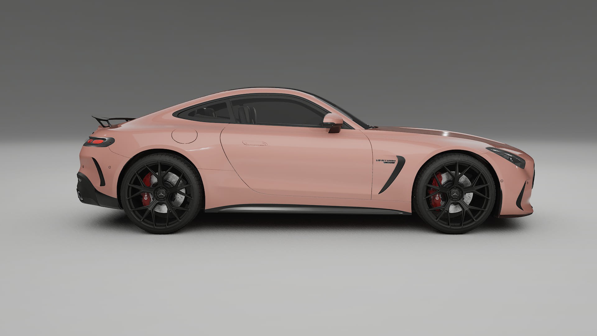 Mercedes AMG GT Coupe C192 TPU Lakbeschermingsfolie | BLUSH Kleurveranderende PPF – Volledig Voorgesneden Kit