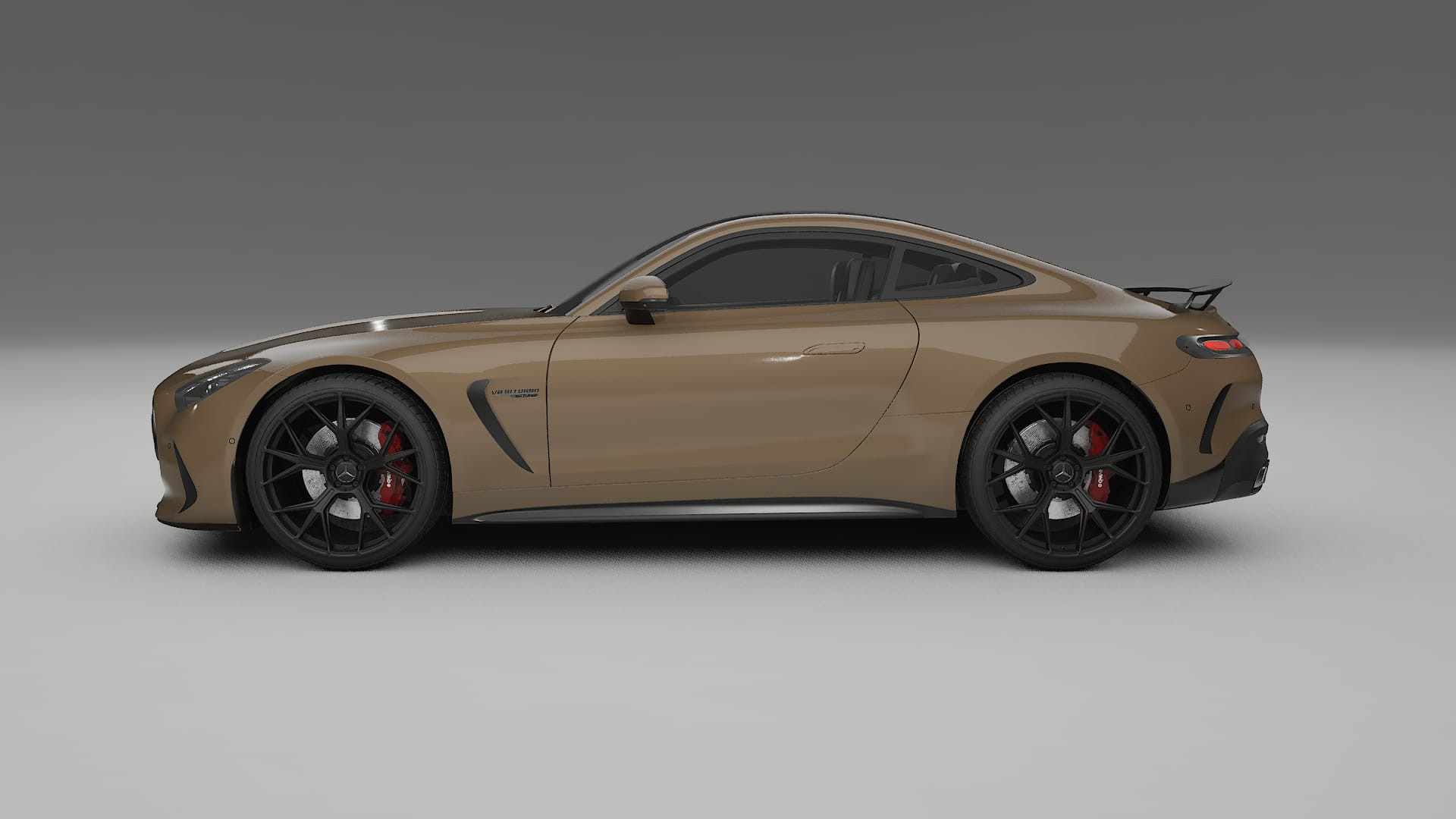 Mercedes AMG GT Coupe C192 TPU Lakbeschermingsfolie | SAHARA Kleurveranderende PPF – Volledig Voorgesneden Kit