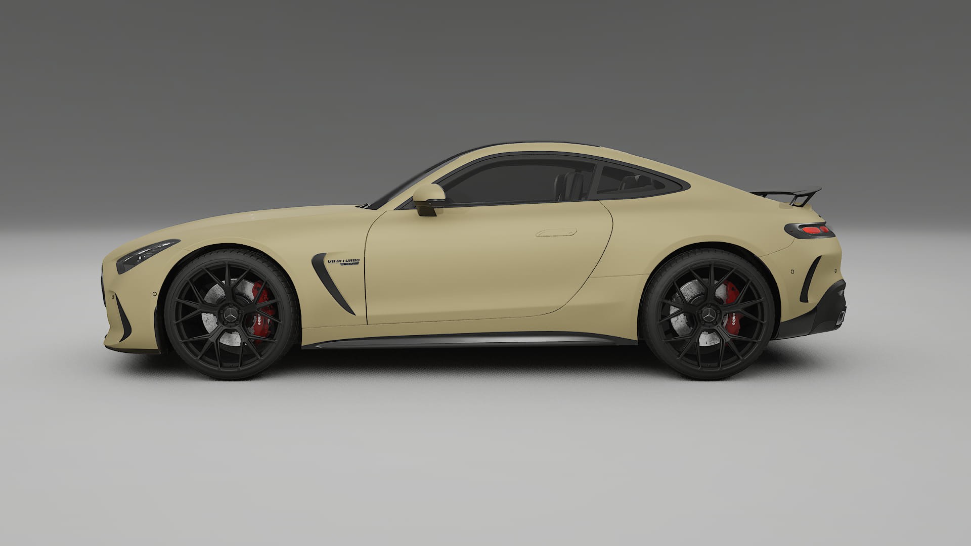 Mercedes AMG GT Coupe C192 TPU Lakbeschermingsfolie | SAND Kleurveranderende PPF – Volledig Voorgesneden Kit