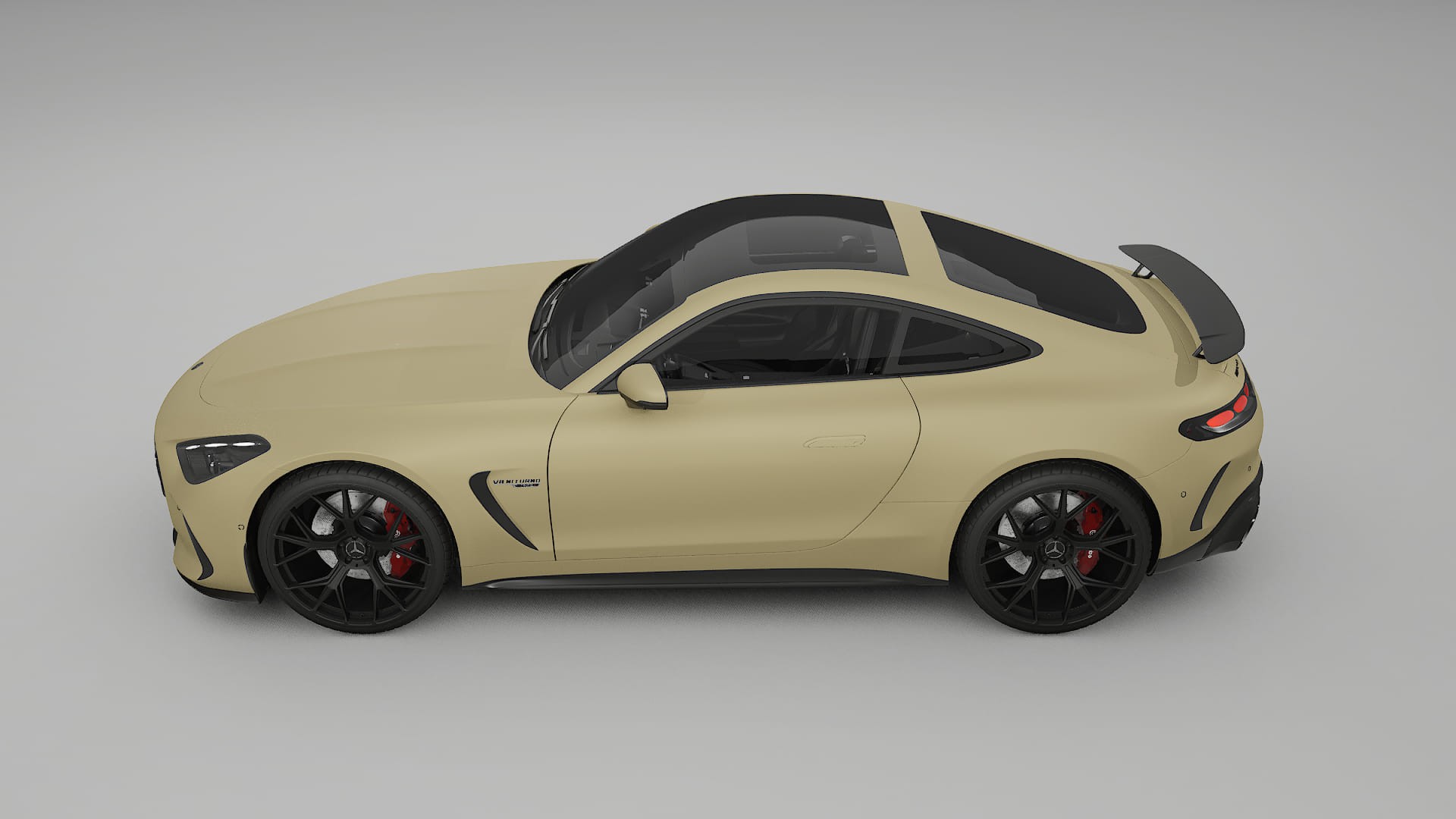 Mercedes AMG GT Coupe C192 TPU Lakbeschermingsfolie | SAND Kleurveranderende PPF – Volledig Voorgesneden Kit