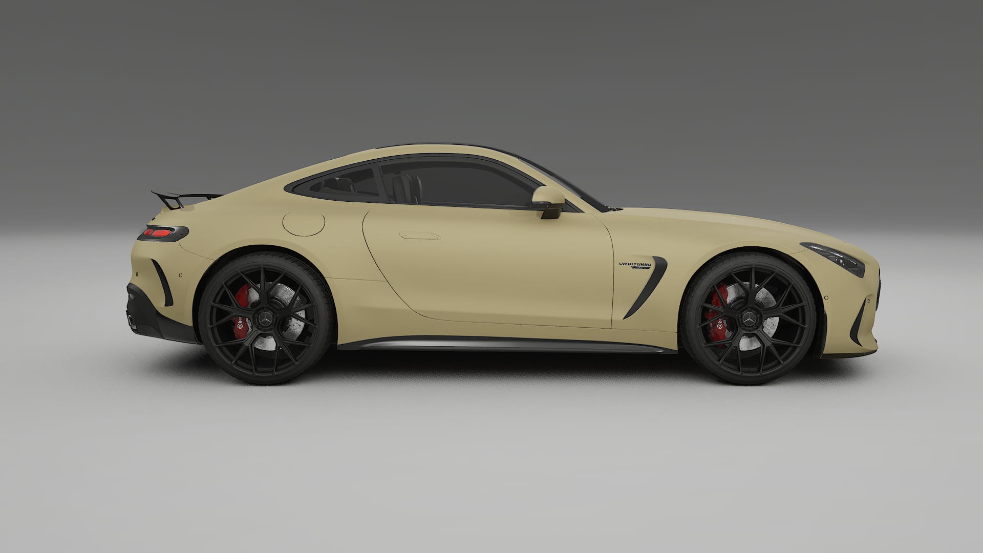 Mercedes AMG GT Coupe C192 TPU Lakbeschermingsfolie | SAND Kleurveranderende PPF – Volledig Voorgesneden Kit