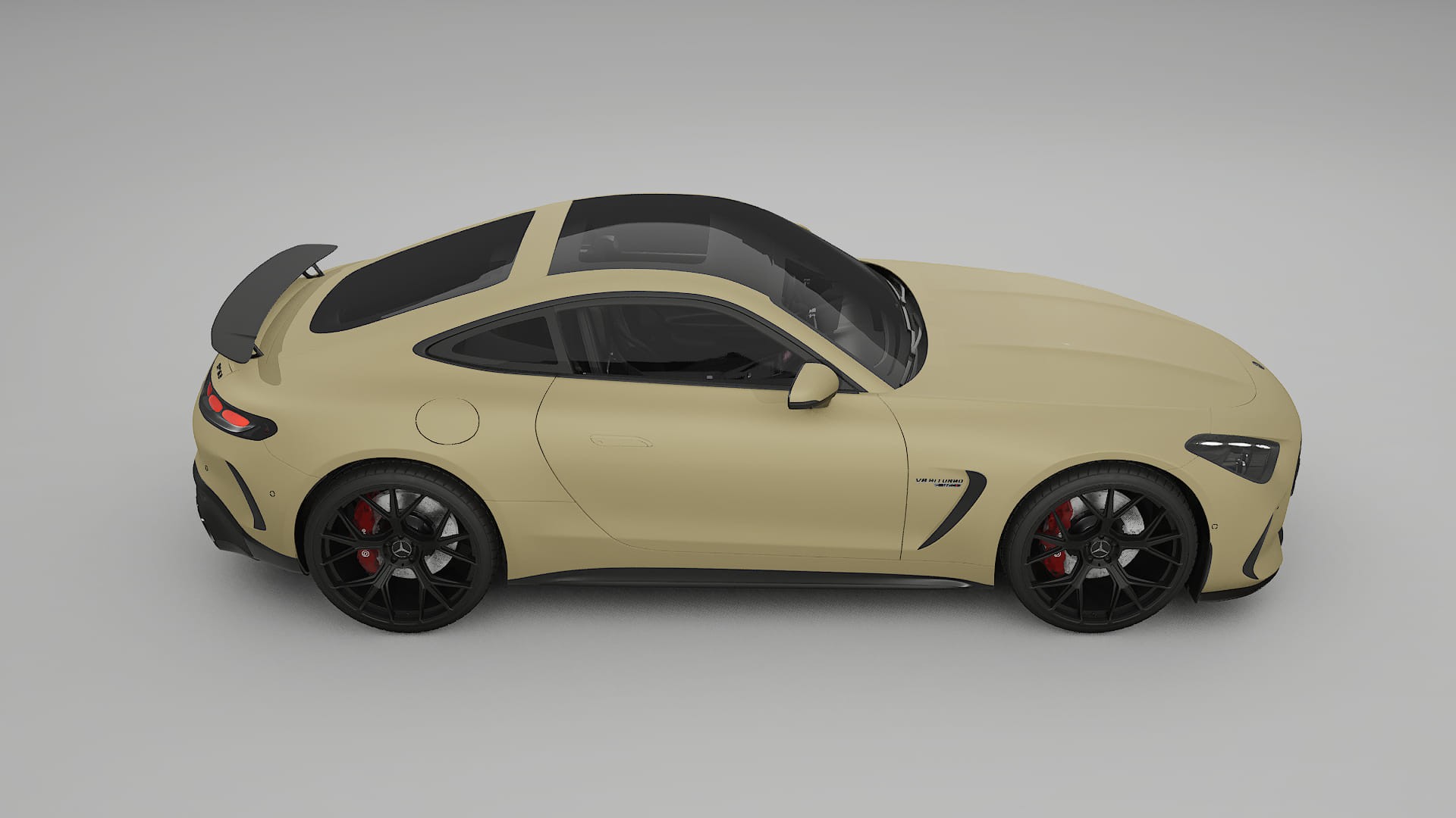 Mercedes AMG GT Coupe C192 TPU Lakbeschermingsfolie | SAND Kleurveranderende PPF – Volledig Voorgesneden Kit