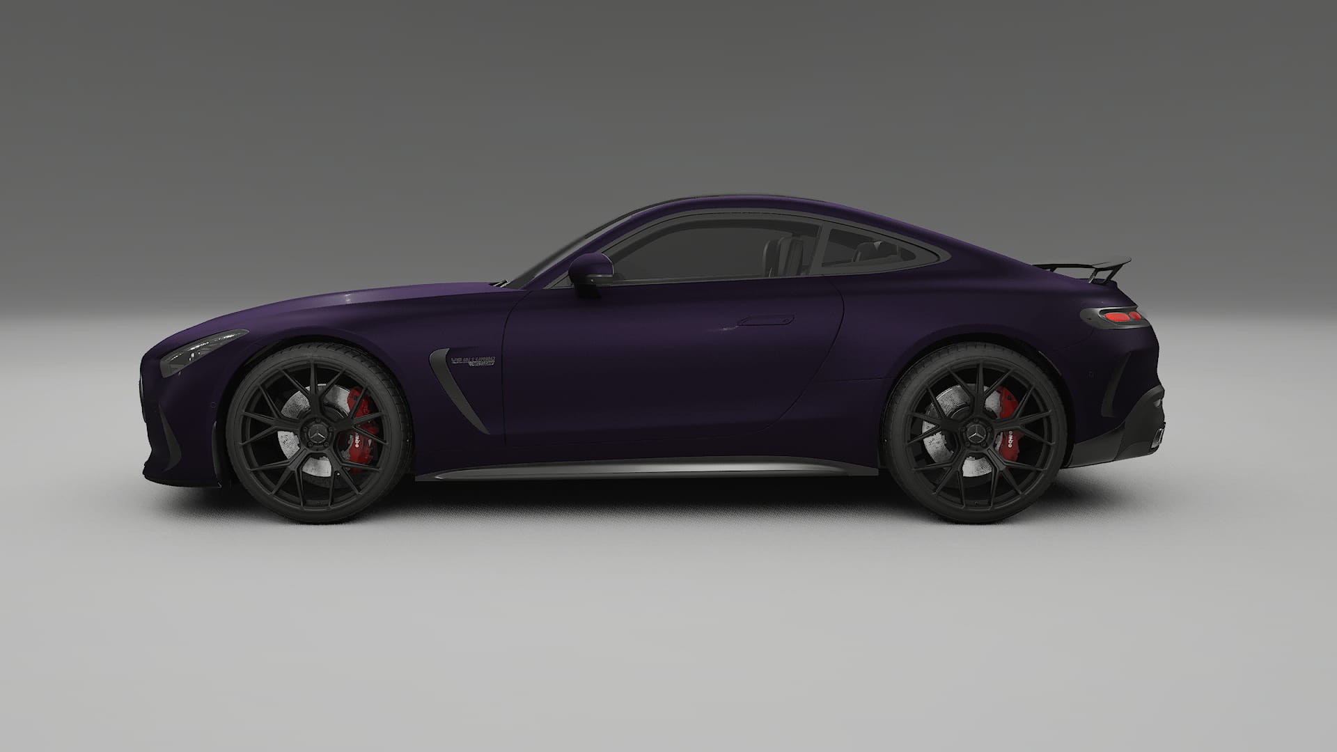 Mercedes AMG GT Coupe C192 TPU Lakbeschermingsfolie | VIOLET Kleurveranderende PPF – Volledig Voorgesneden Kit