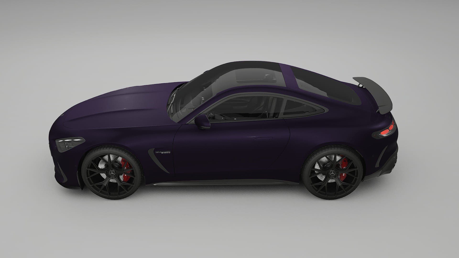 Mercedes AMG GT Coupe C192 TPU Lakbeschermingsfolie | VIOLET Kleurveranderende PPF – Volledig Voorgesneden Kit