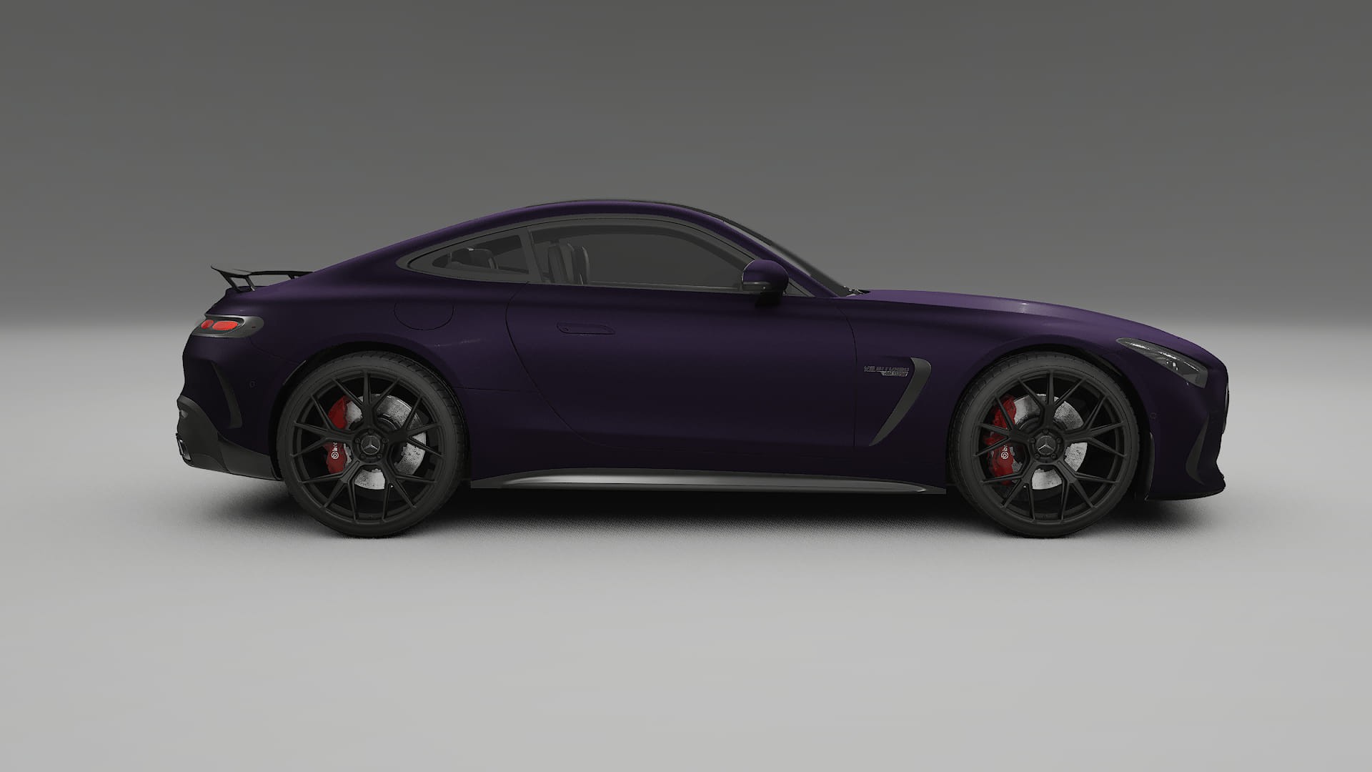 Mercedes AMG GT Coupe C192 TPU Lakbeschermingsfolie | VIOLET Kleurveranderende PPF – Volledig Voorgesneden Kit