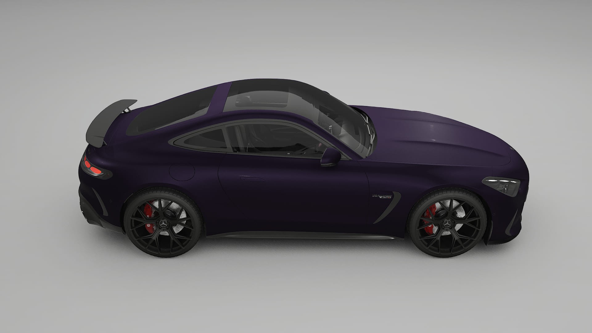 Mercedes AMG GT Coupe C192 TPU Lakbeschermingsfolie | VIOLET Kleurveranderende PPF – Volledig Voorgesneden Kit